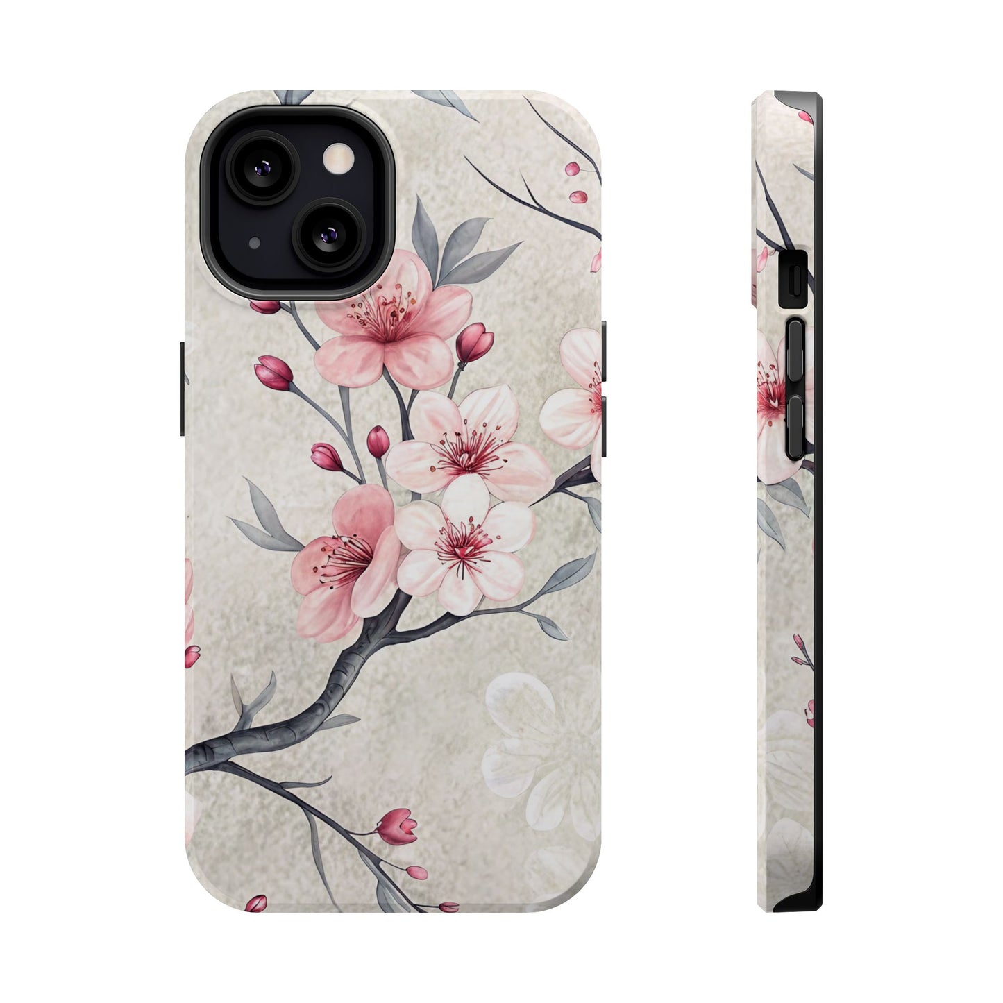 Japanese Cherry Blossom Magnetic iPhone Tough Cases