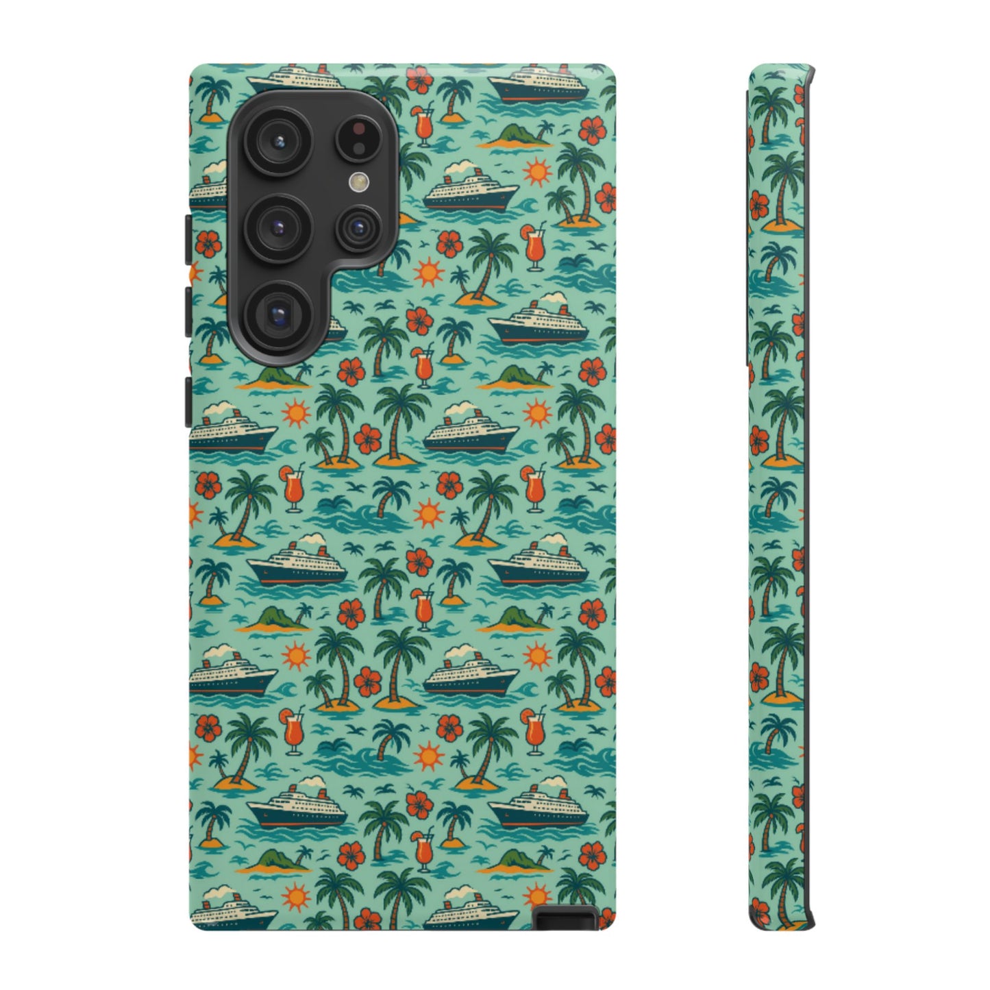 Tropical Cruise Design Samsung Phone Case