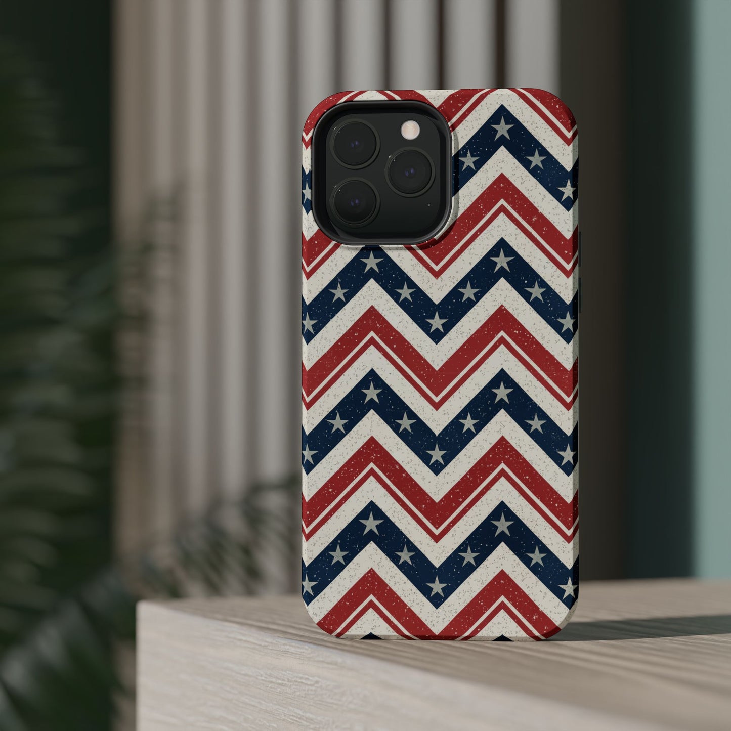Vintage Patriotic Design iPhone Tough Case