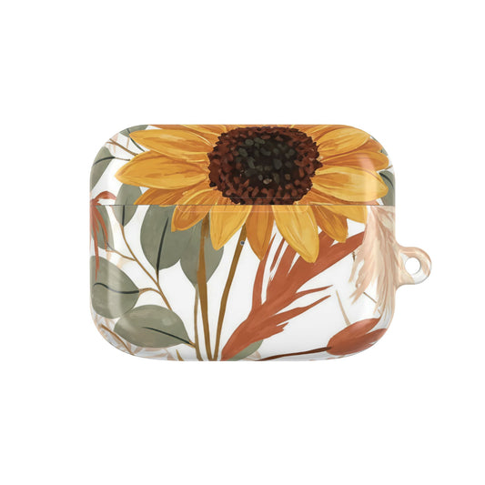Sunflower AirPod Case — Floral Protective Earbud Case