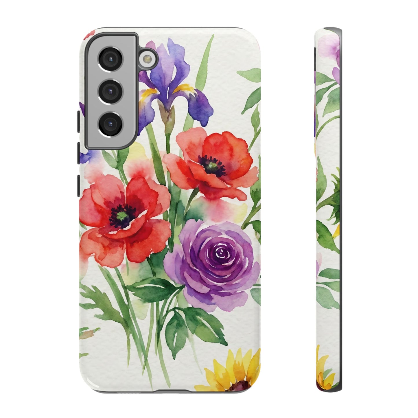 Watercolor Bouquet Samsung Phone Case — Tough Cases