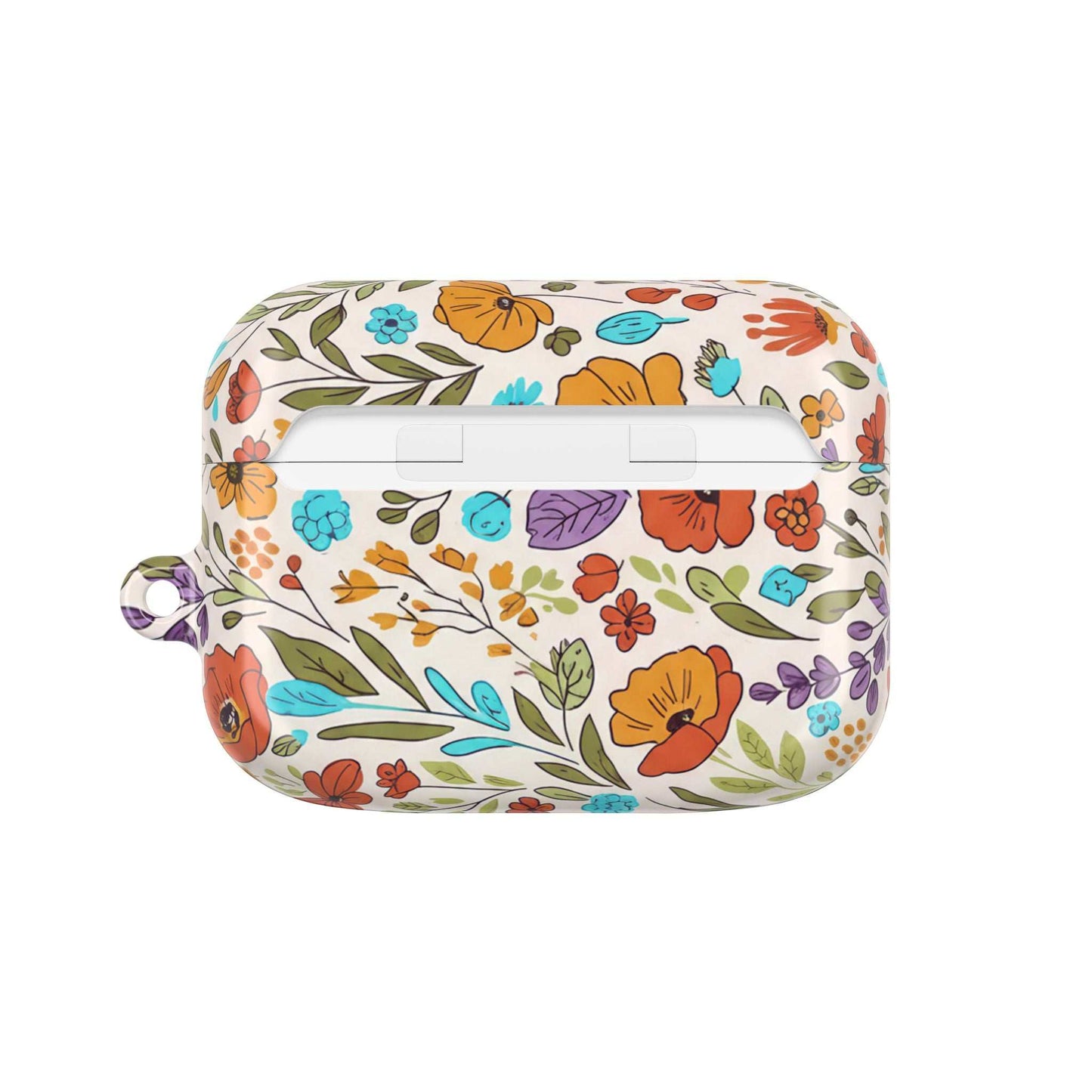 Floral Drawing AirPod Case — Botanical Sketch Protective Cover