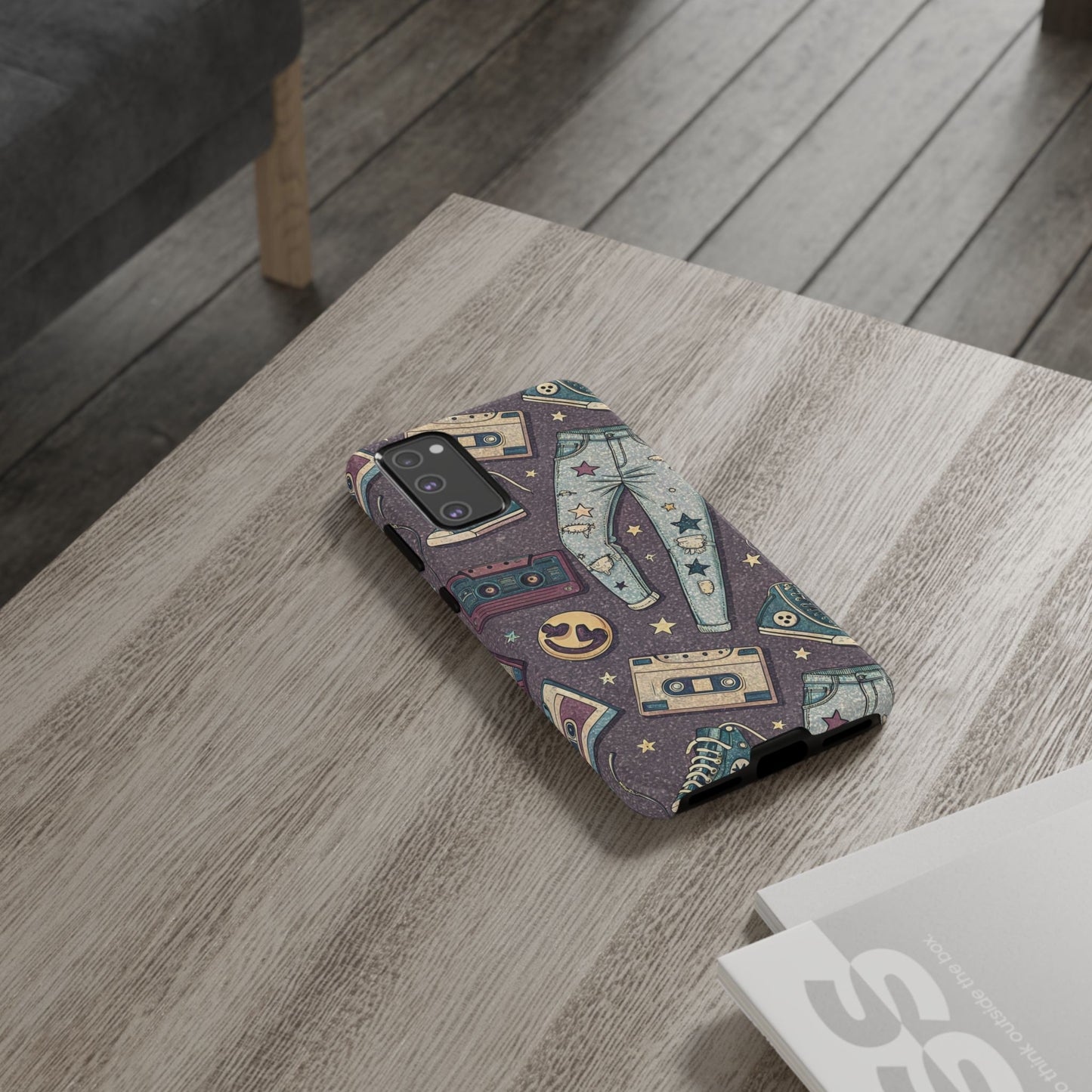 90s Cassette Collage Samsung Tough Phone Case