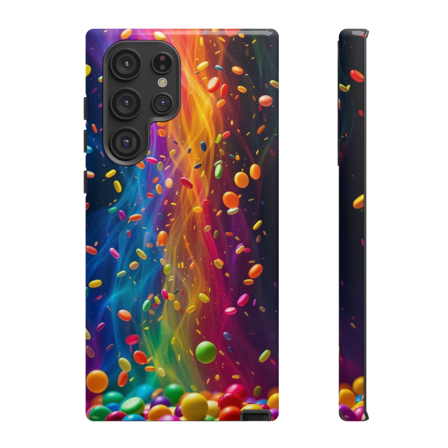 Rainbow Candy Rain Tough Phone Case