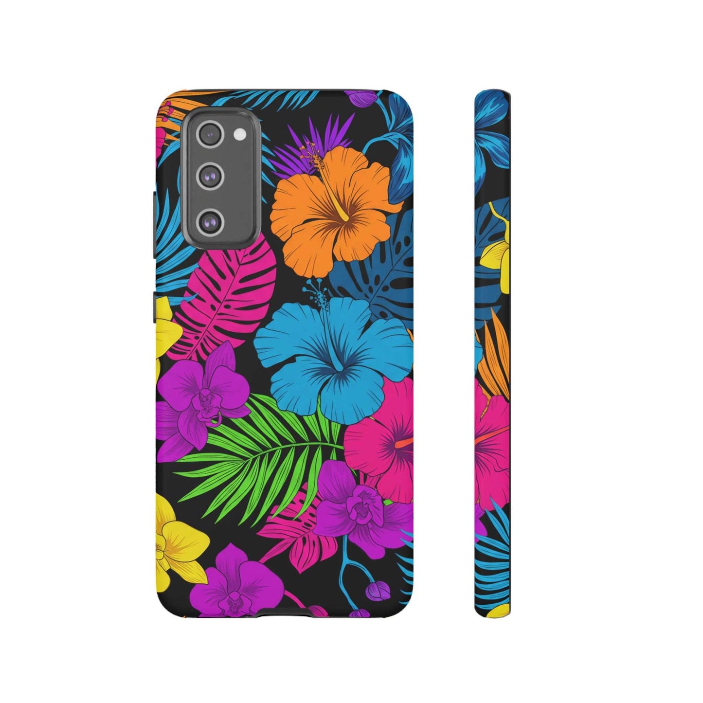 Modern Tropical Floral Design Samsung Phone Case