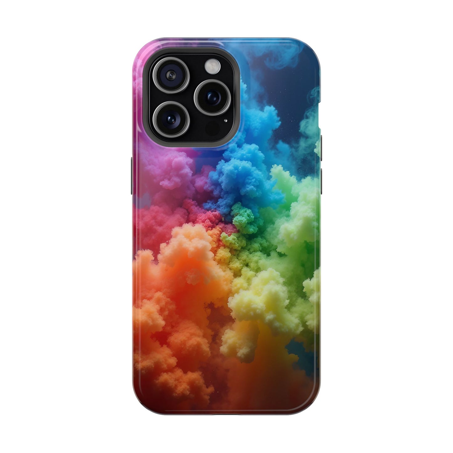Rainbow Mist Tough Magnetic iPhone Case