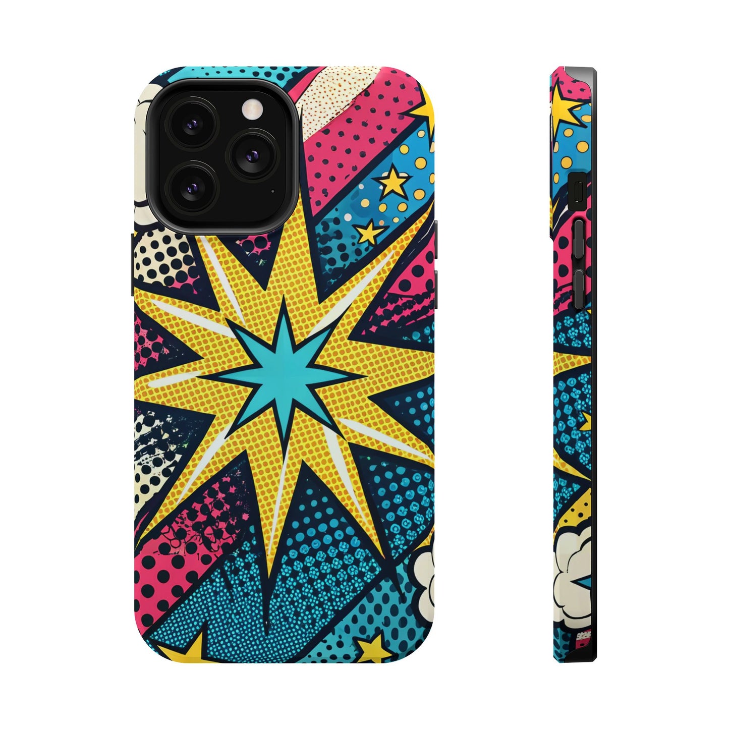 Pop Art Starburst Design iPhone Tough Case
