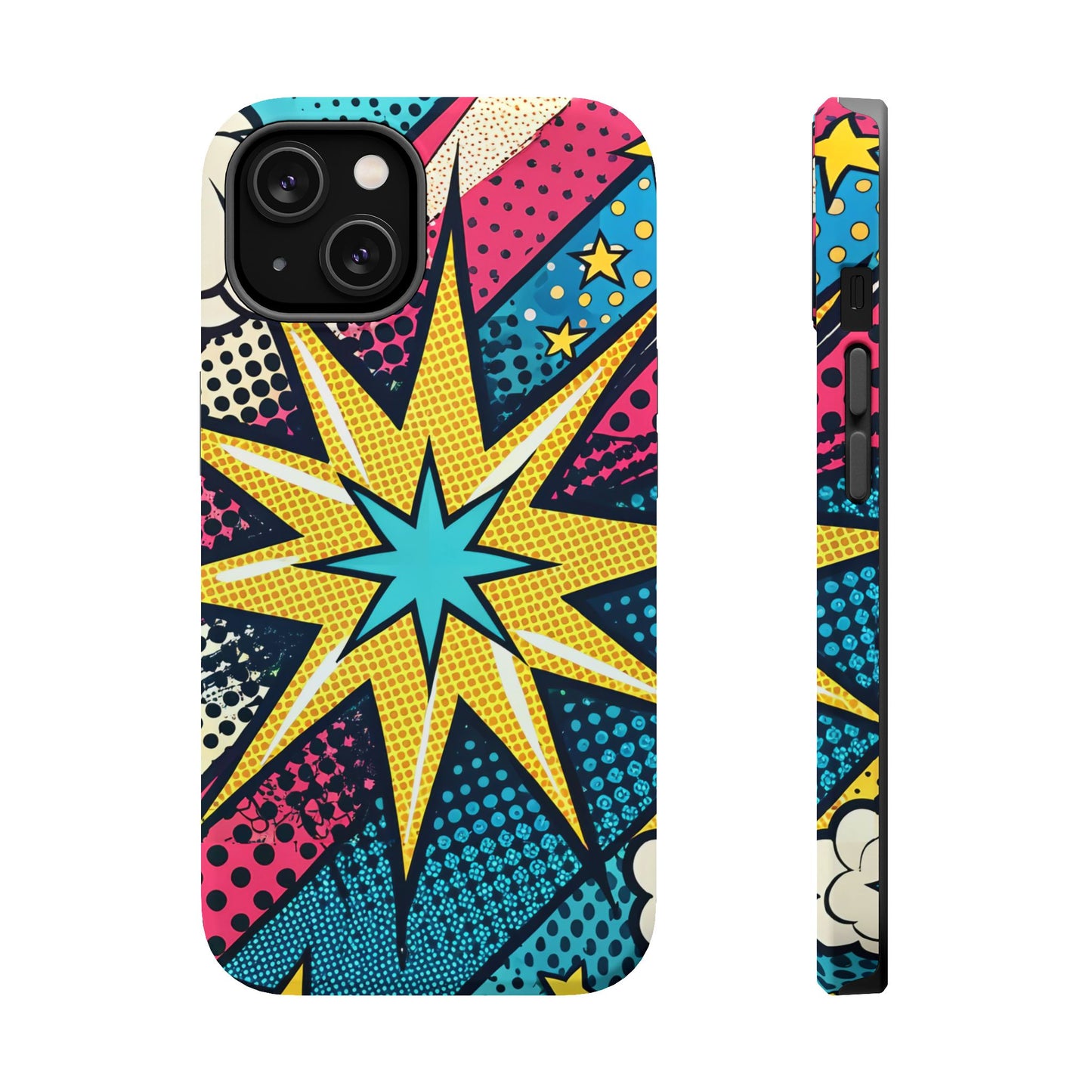 Pop Art Starburst Design iPhone Tough Case