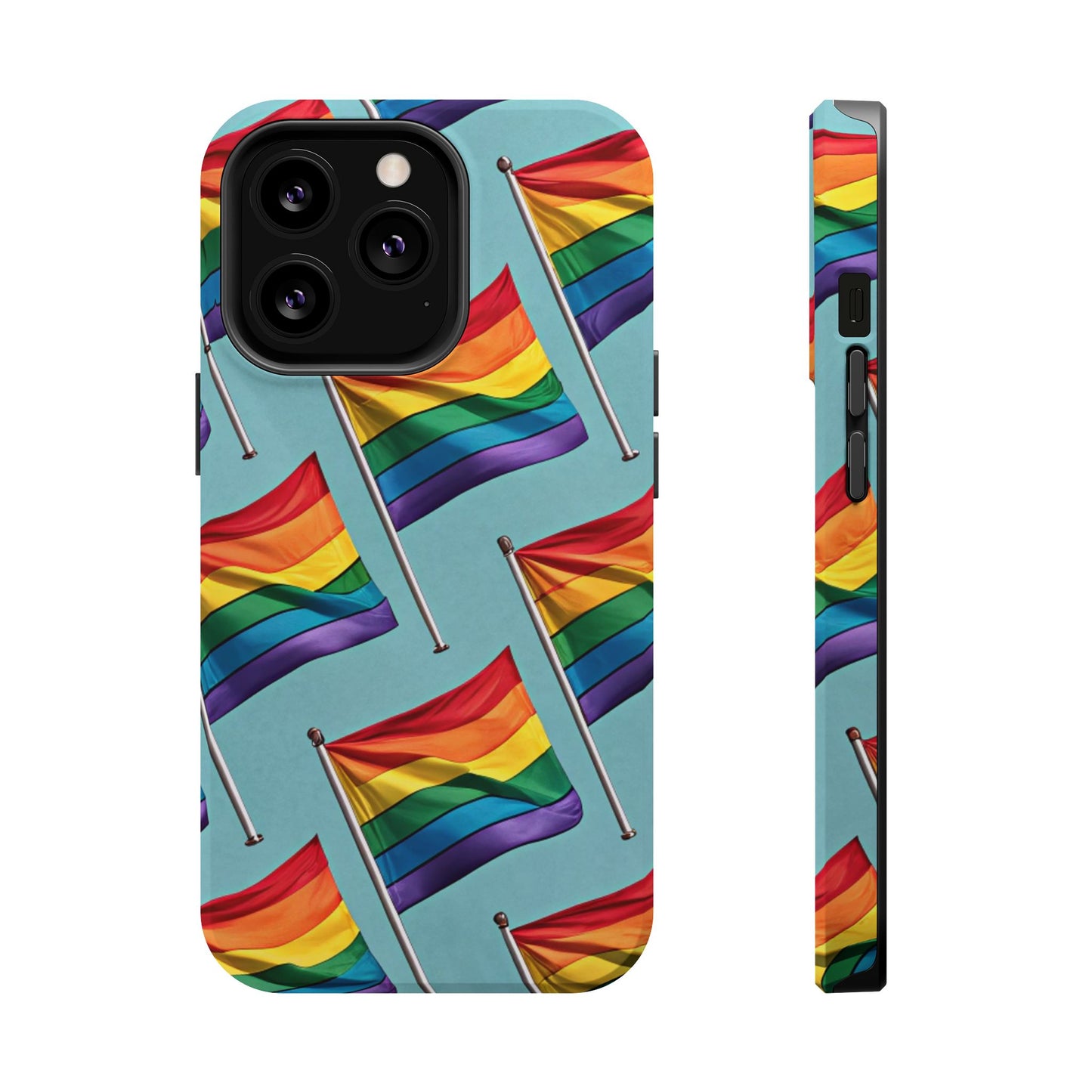 Celebrate Pride Flag iPhone Case