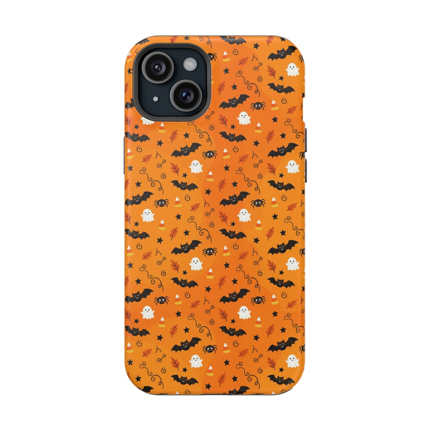 Boo-tiful Halloween Bat & Ghost iPhone Case