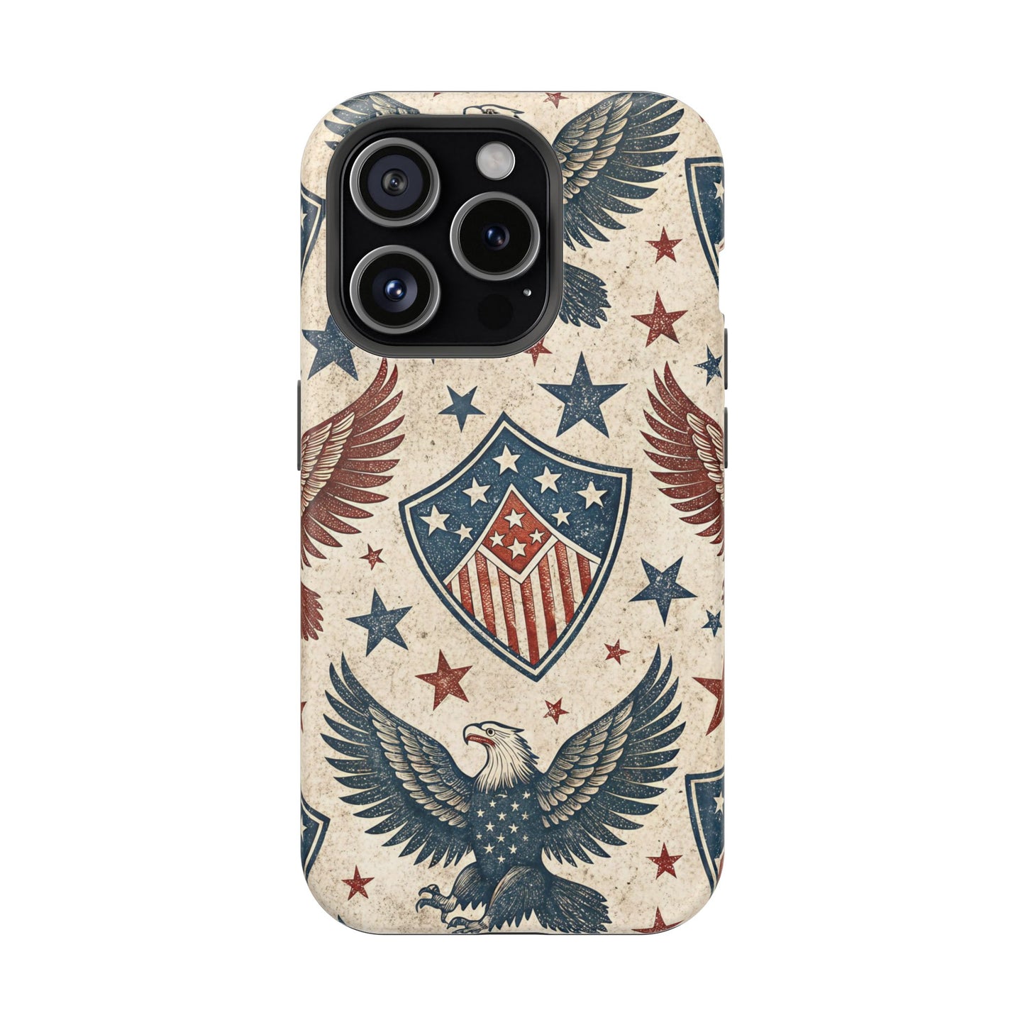 Vintage American Pride iPhone Tough Case