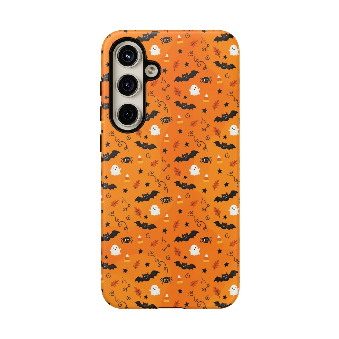 Boo-tiful Halloween Bat & Ghost Tough Phone Case