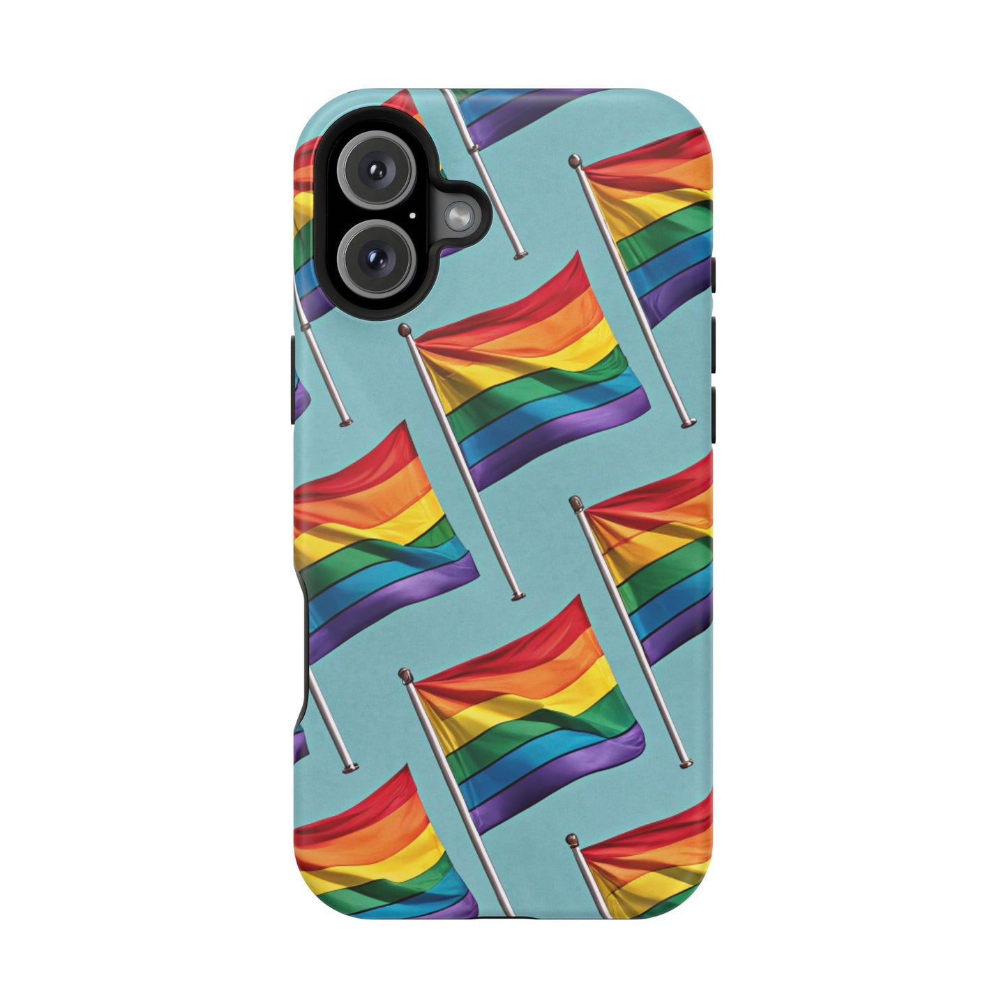 Celebrate Pride Flag iPhone Case