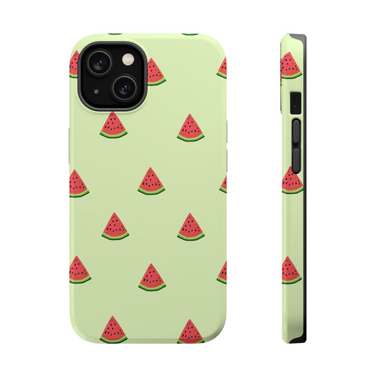 Watermelon Design Magnetic iPhone Tough Case