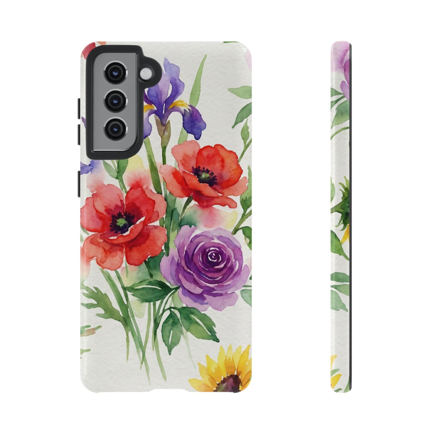 Watercolor Bouquet Samsung Phone Case — Tough Cases