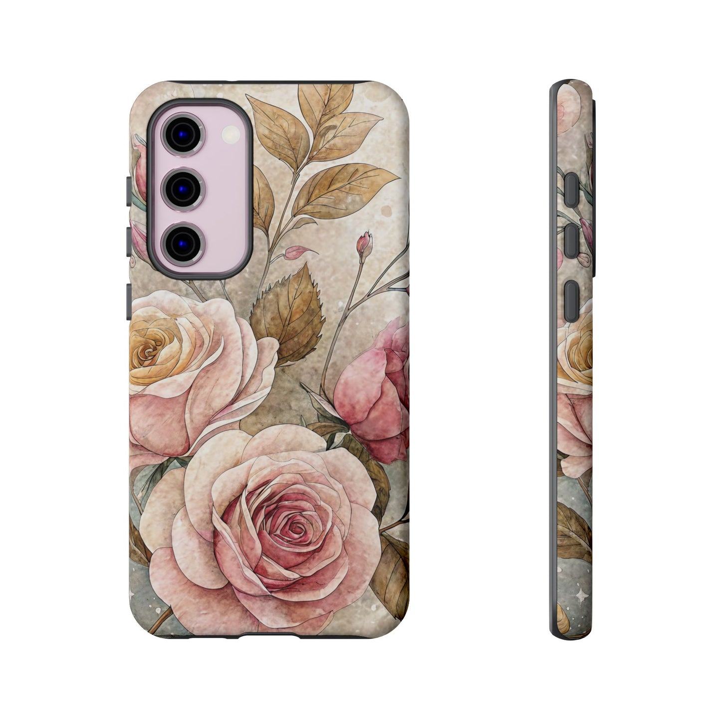 Vintage Rose Samsung Phone Case