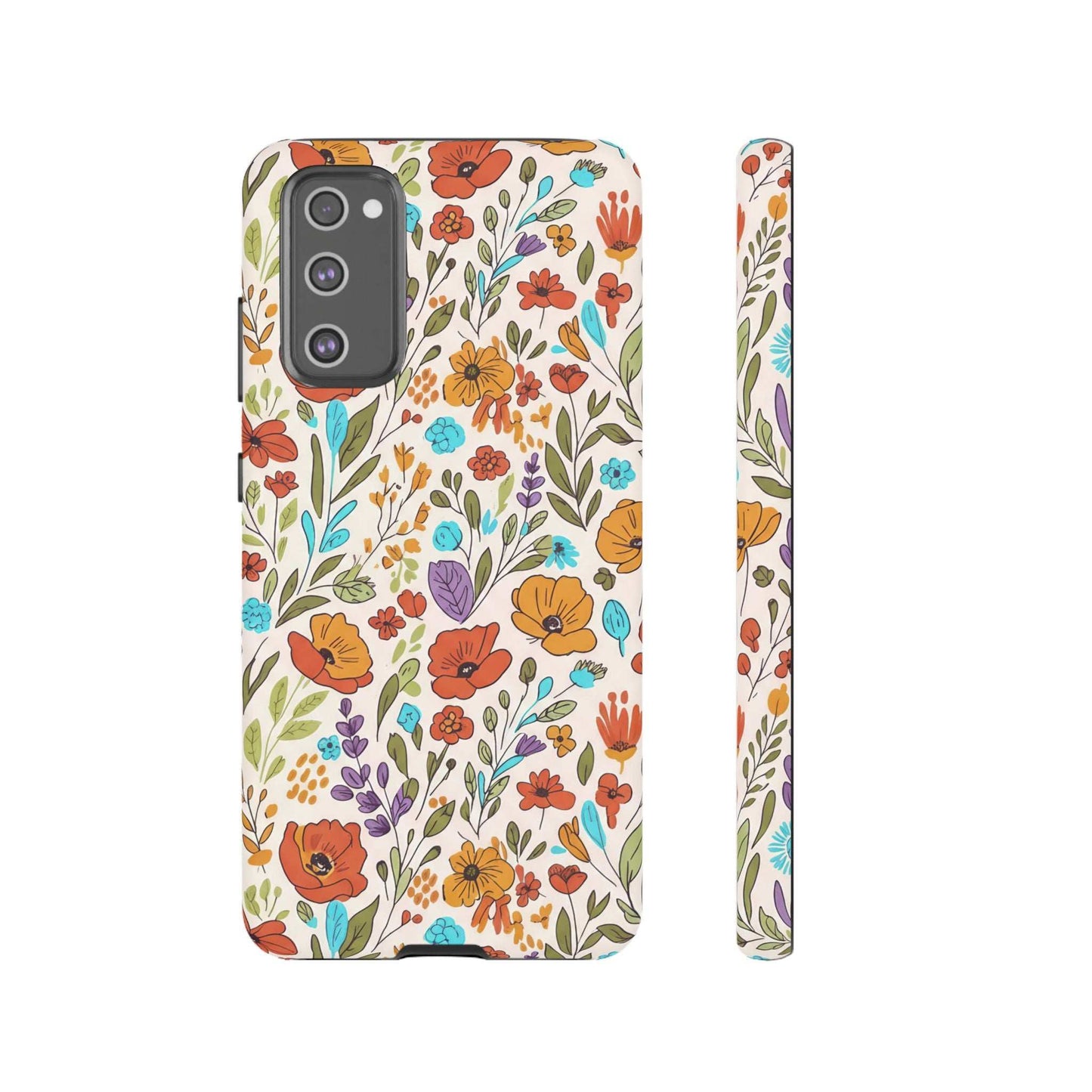 Floral Drawing Inspire Samsung Phone Case