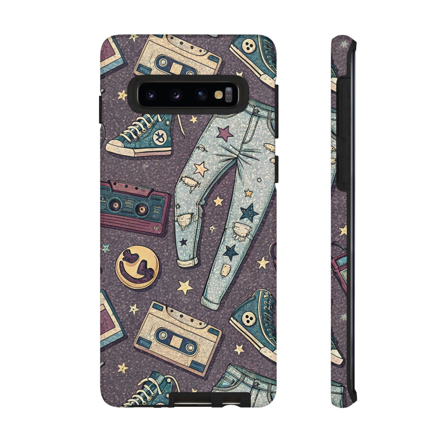 90s Cassette Collage Samsung Tough Phone Case