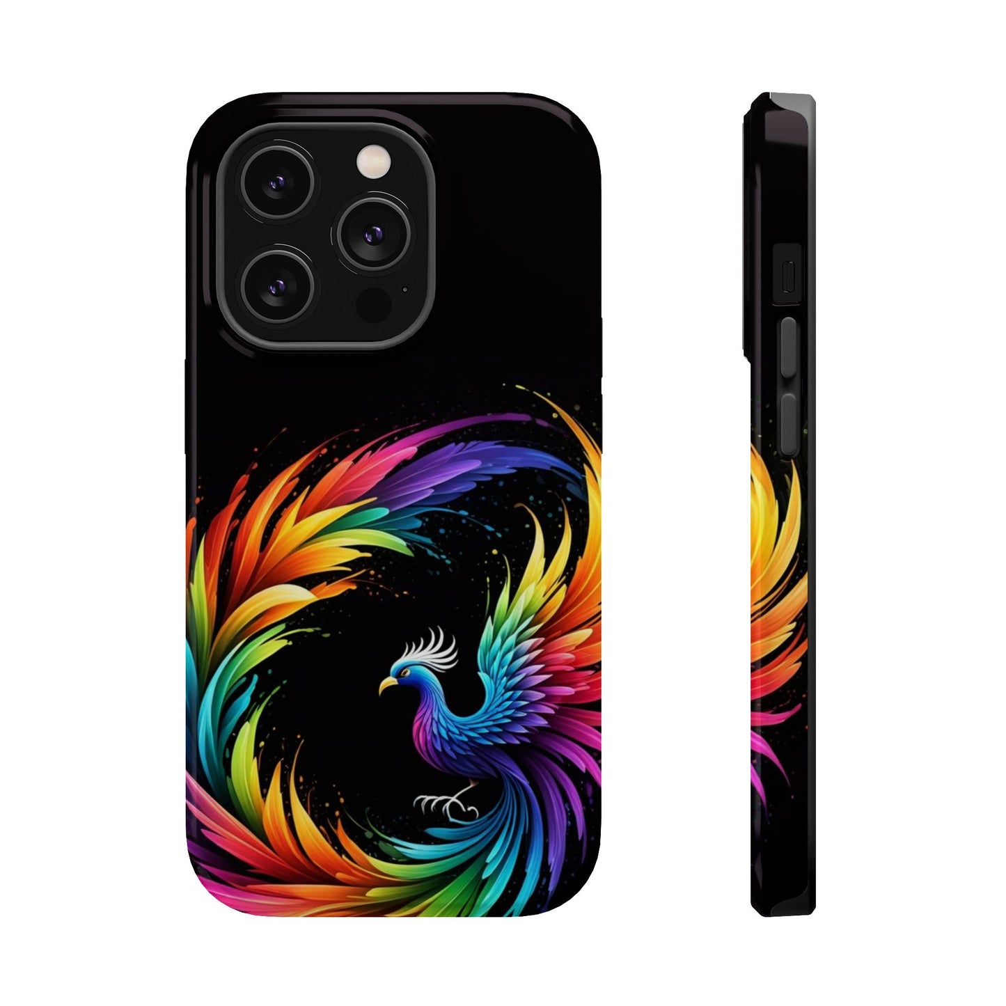 Rainbow Phoenix Design iPhone Tough Case
