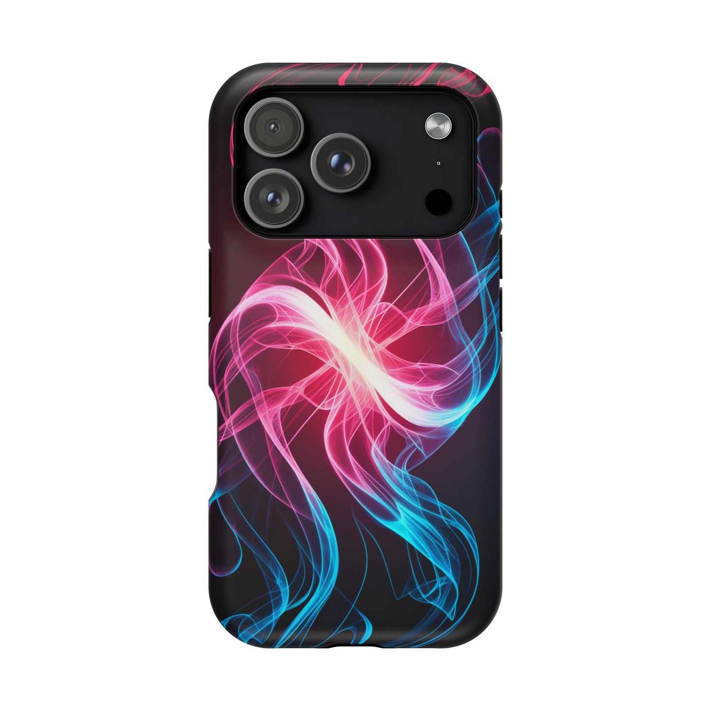 Red White and Blue Swirl Design iPhone Tough Case