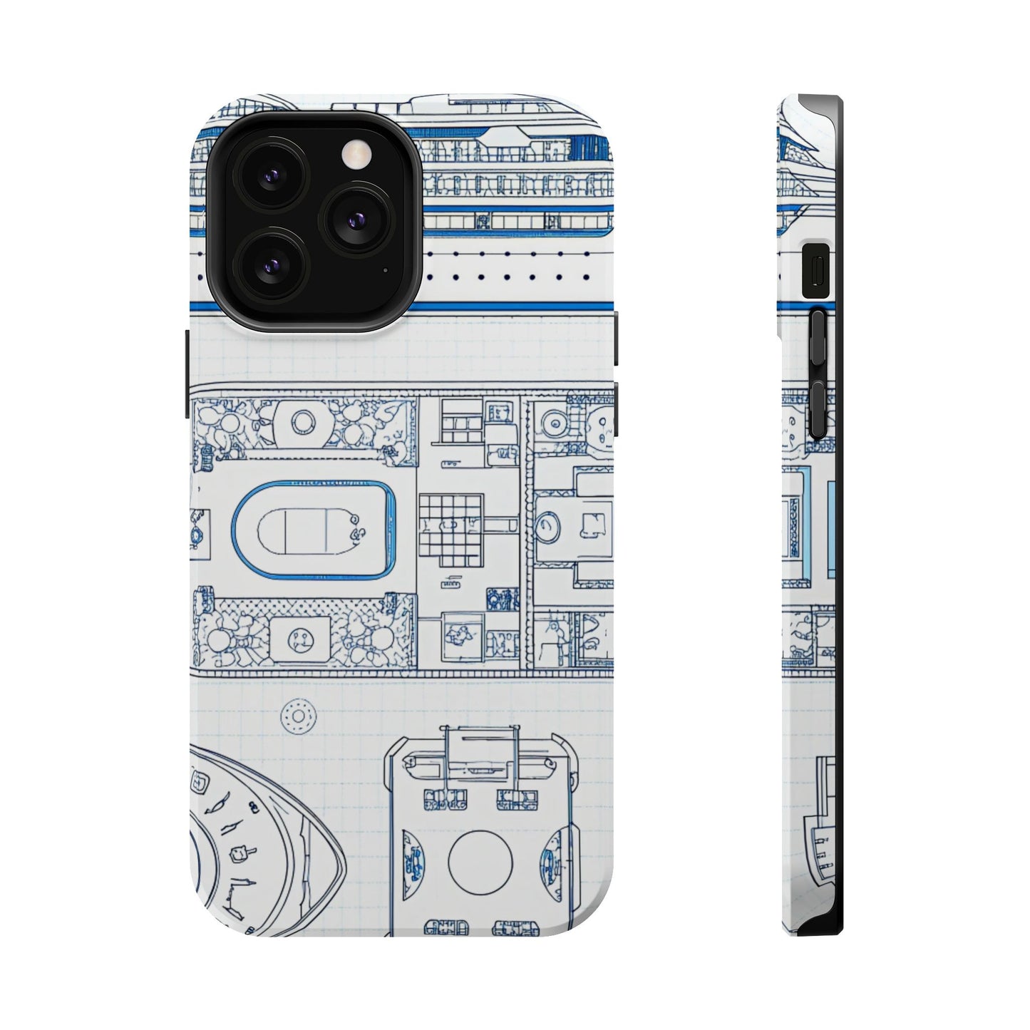 Cruise Ship Design Inspired iPhone Tough Case