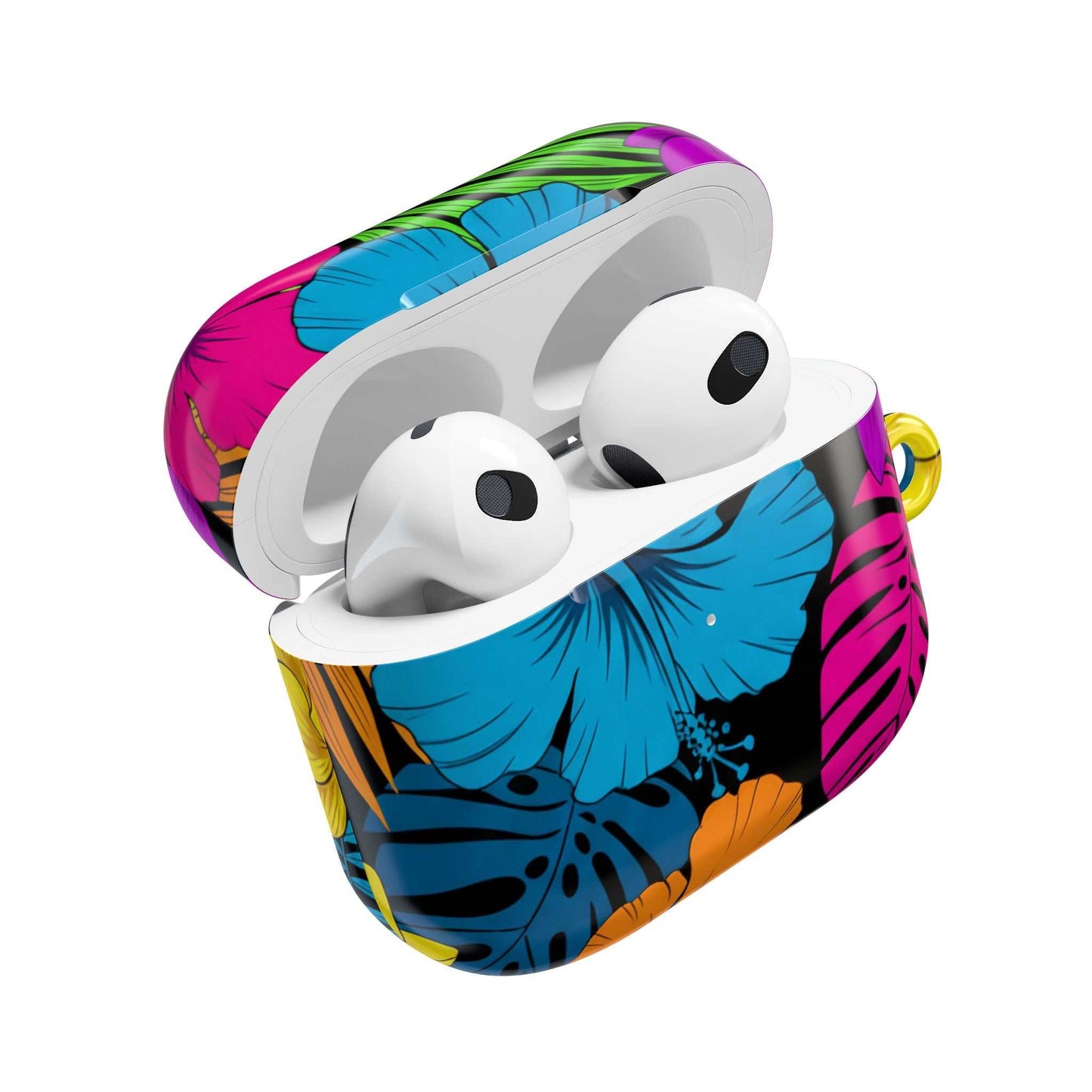 Modern Tropical Floral AirPod Case
