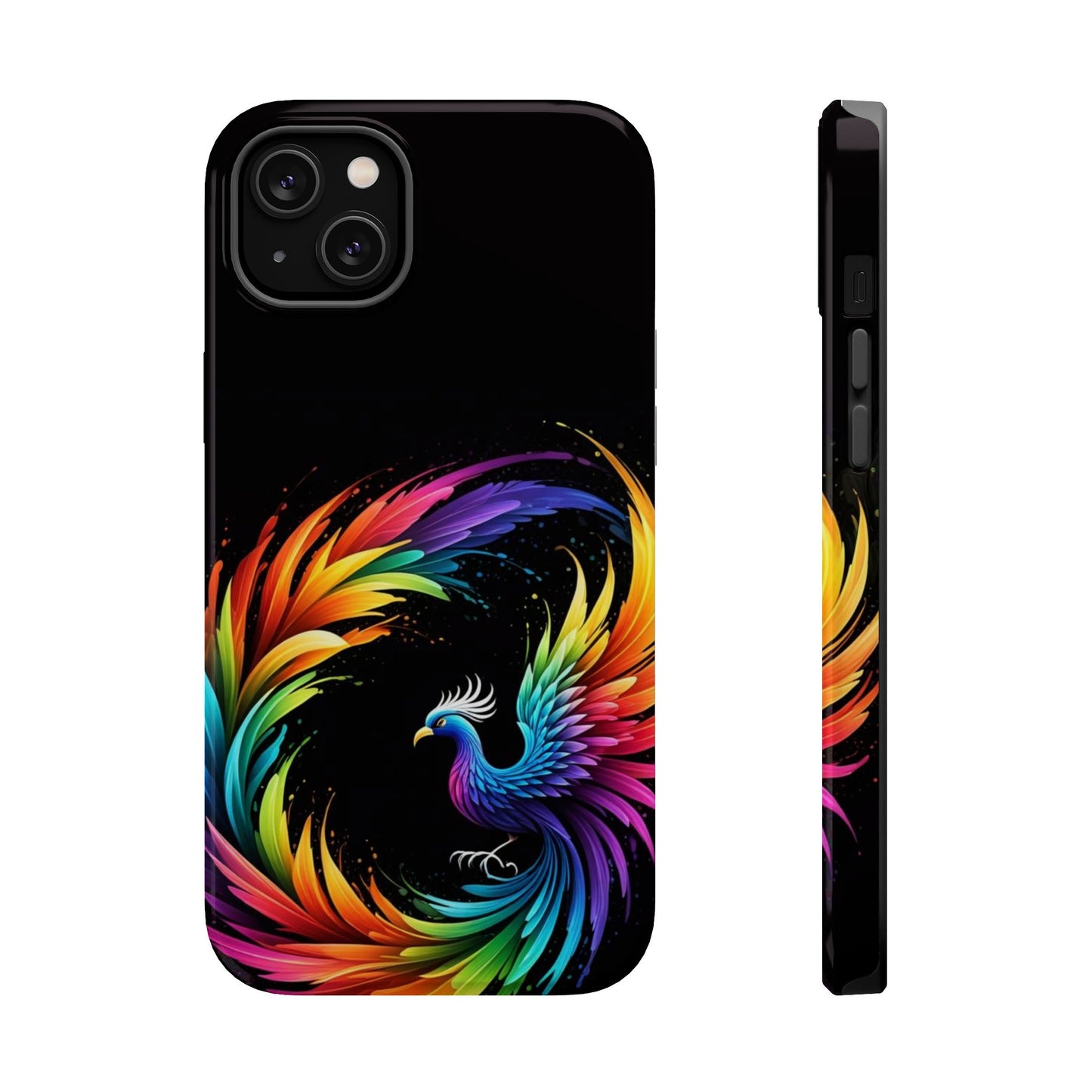 Rainbow Phoenix Design iPhone Tough Case