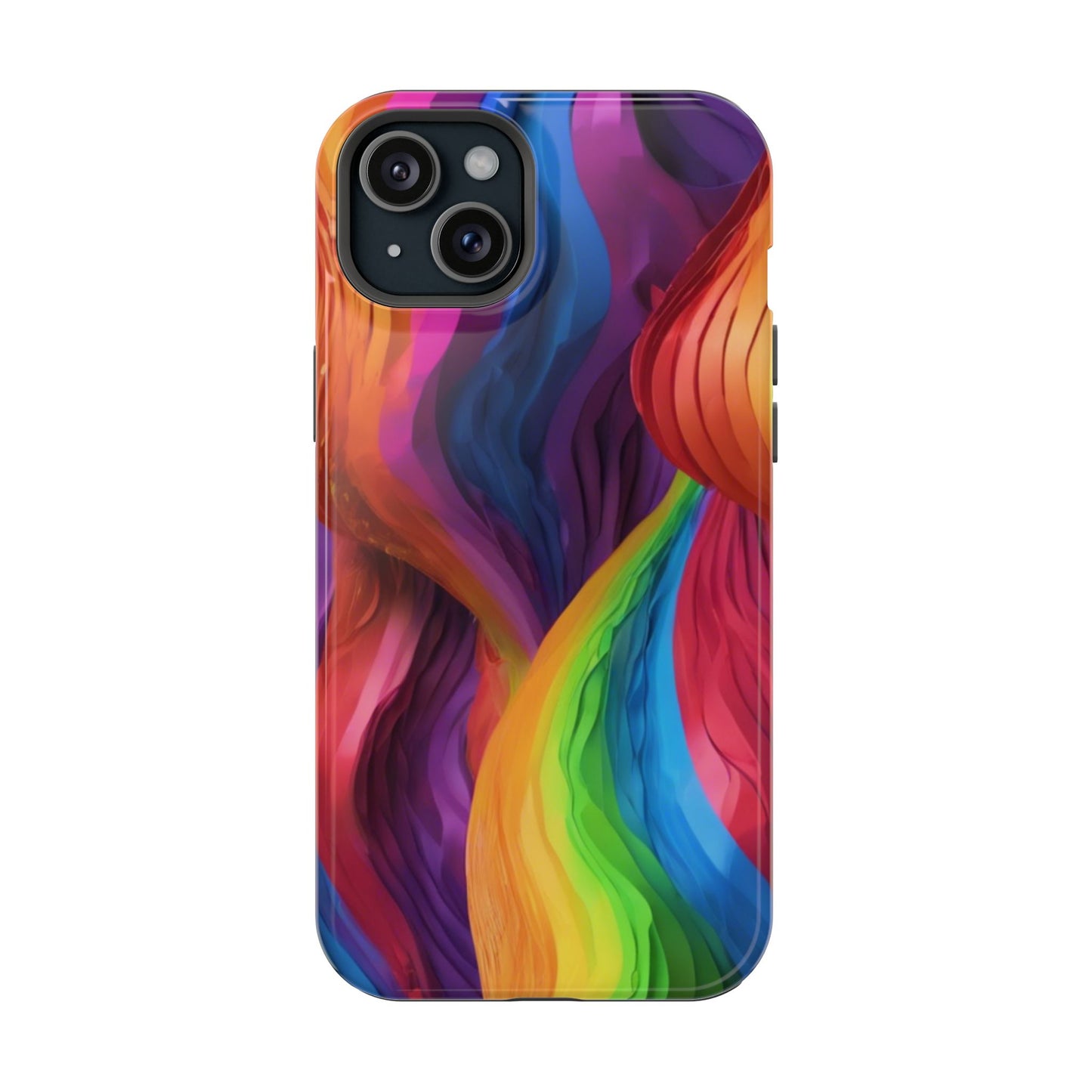 Rainbow Waterfall iPhone Tough Case