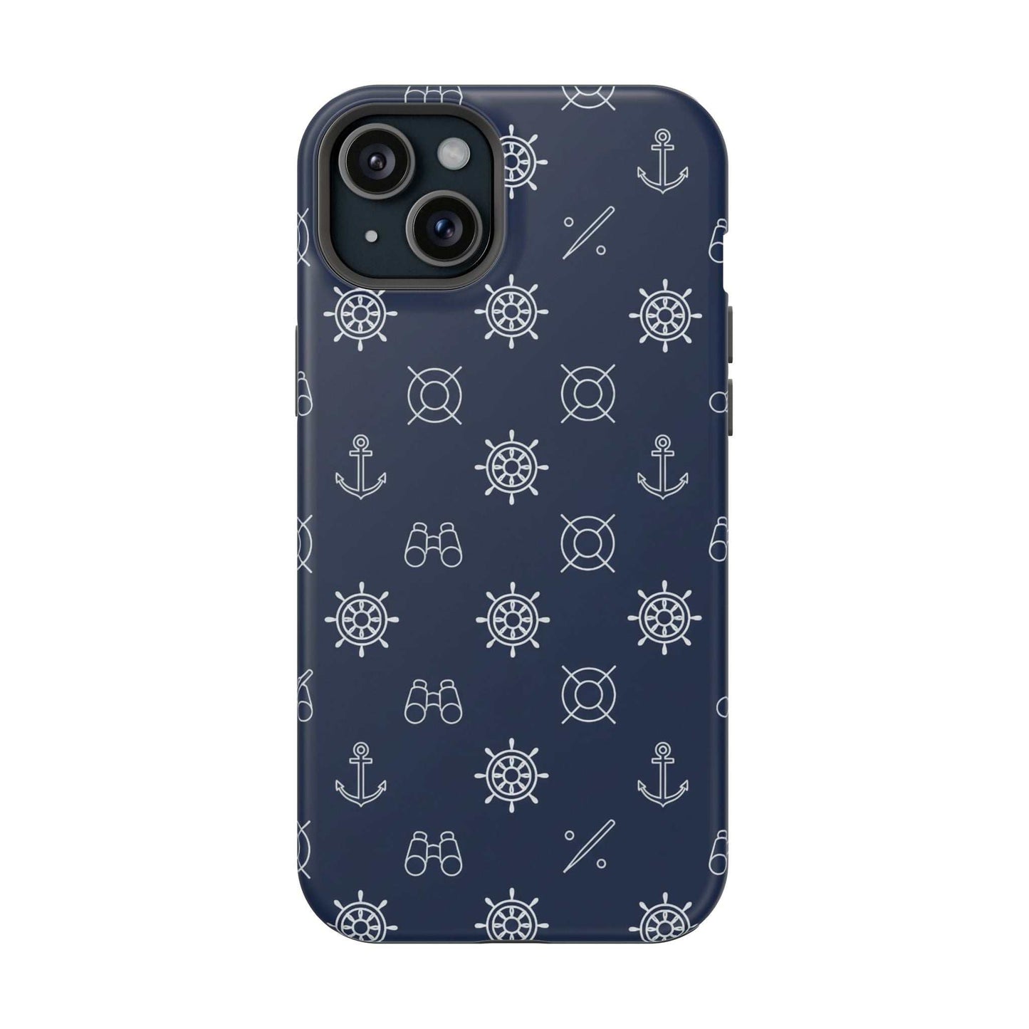 Minimalist Nautical iPhone Case — Magnetic Impact-Resistant Phone Case