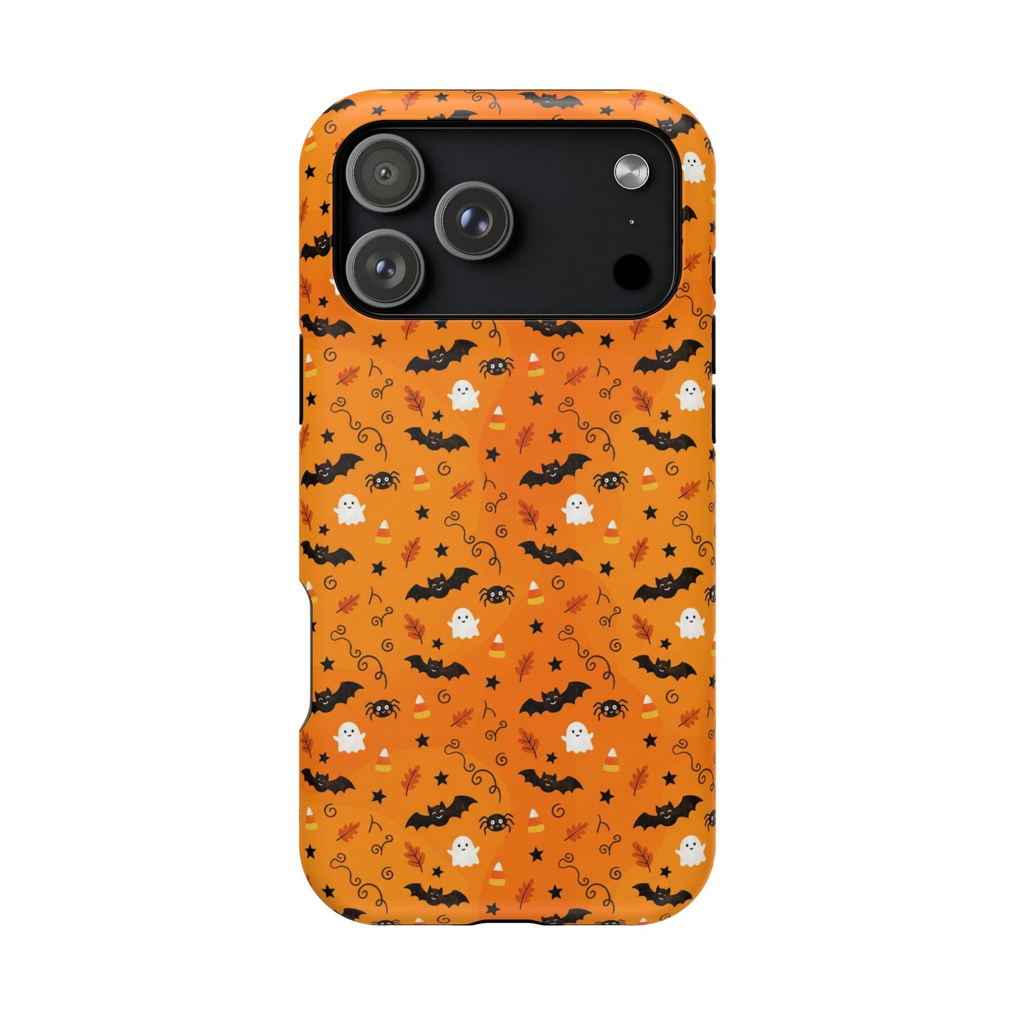 Boo-tiful Halloween Bat & Ghost iPhone Case