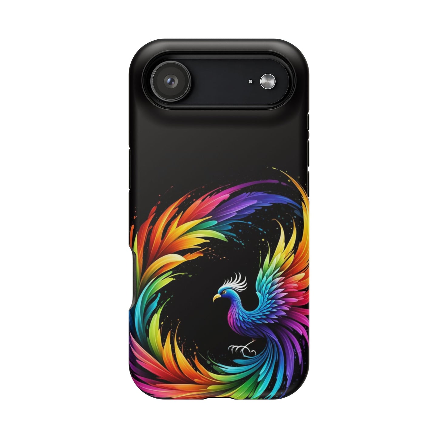 Rainbow Phoenix Design iPhone Tough Case