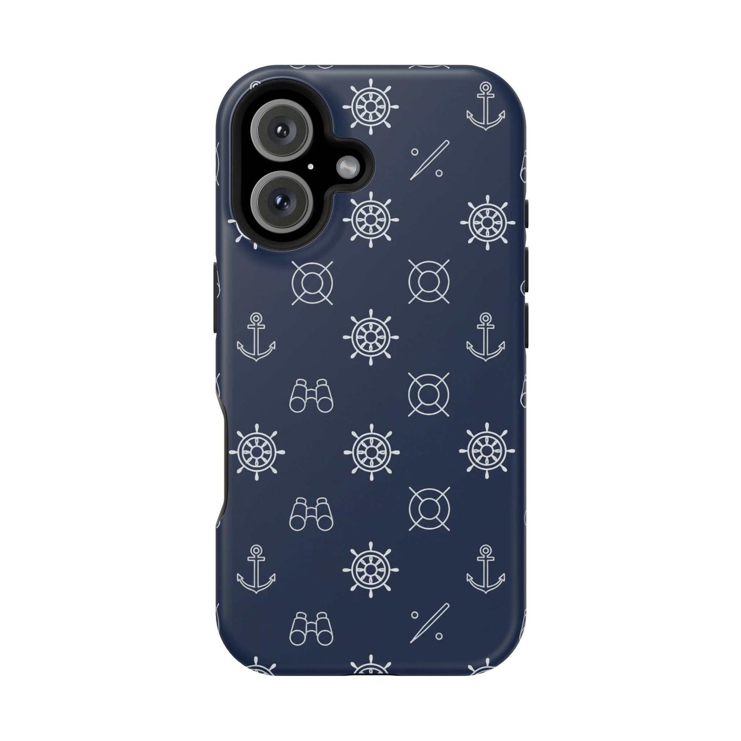 Minimalist Nautical iPhone Case — Magnetic Impact-Resistant Phone Case