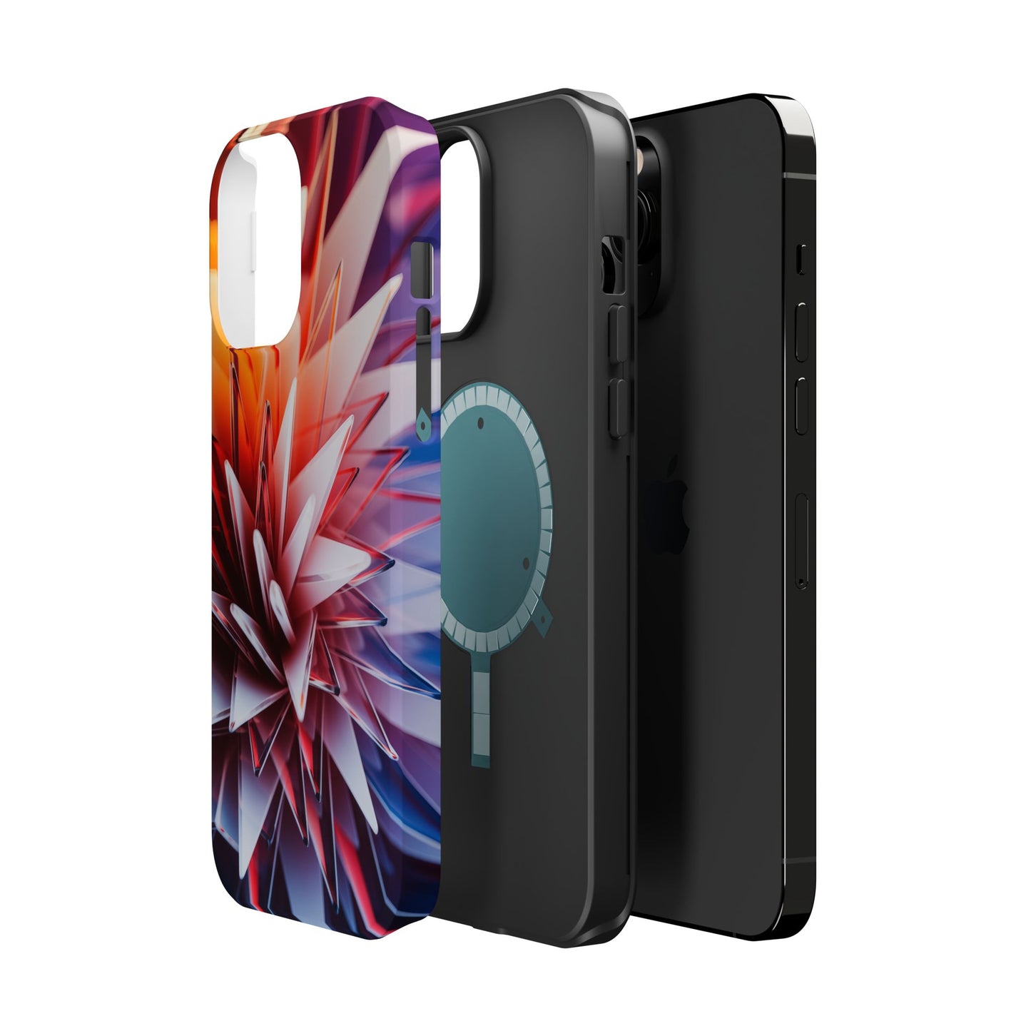 Glass Flower Inspired iPhone Tough Case