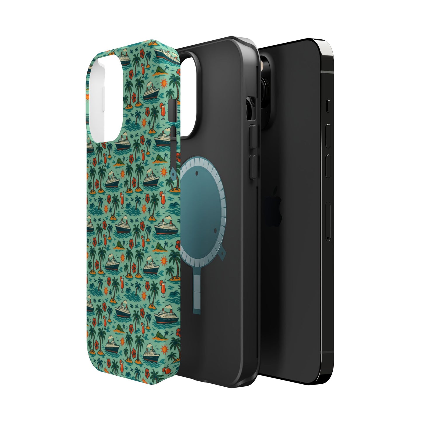 Tropical Cruise Tough iPhone Case