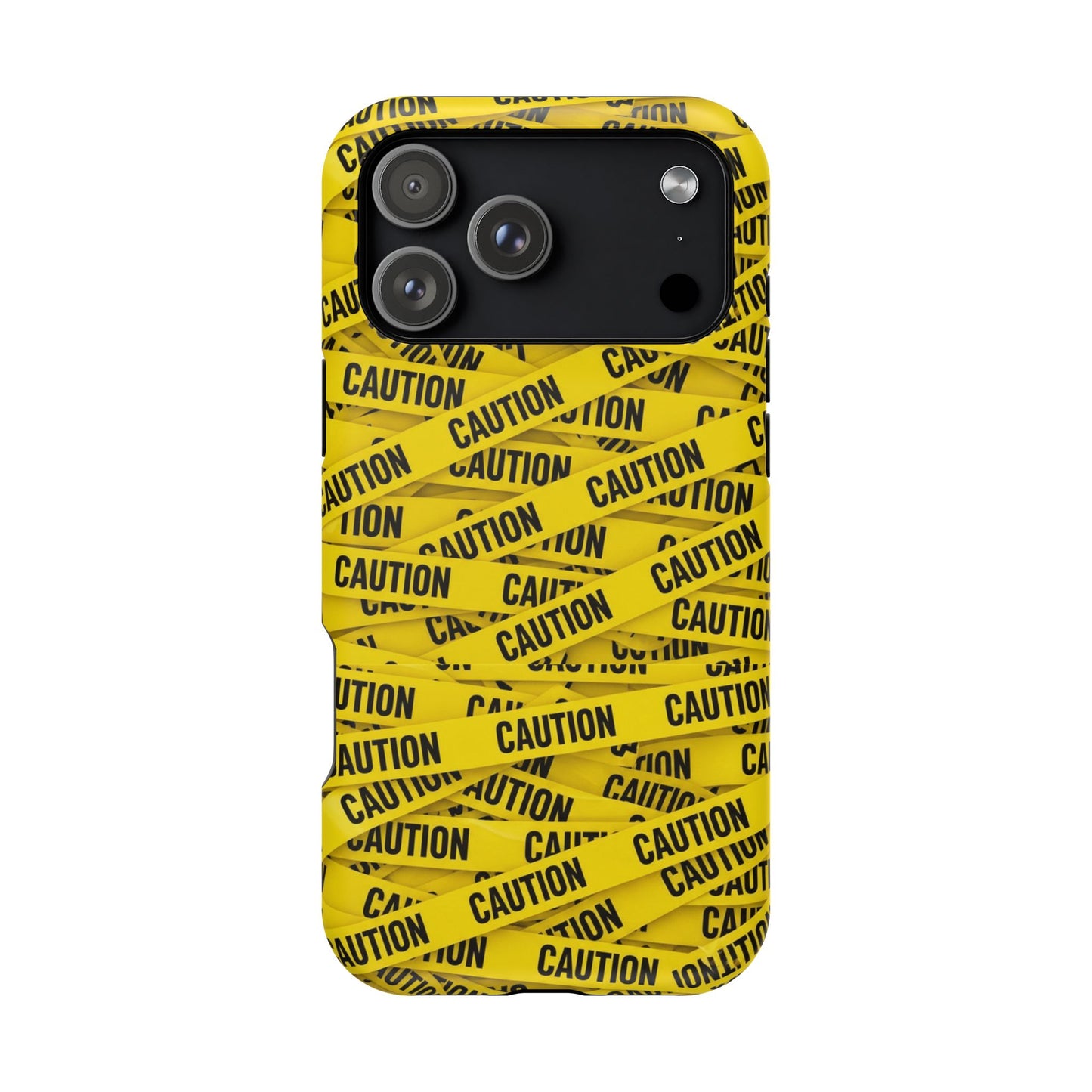 iPhone Tough Case - Caution Tape Design