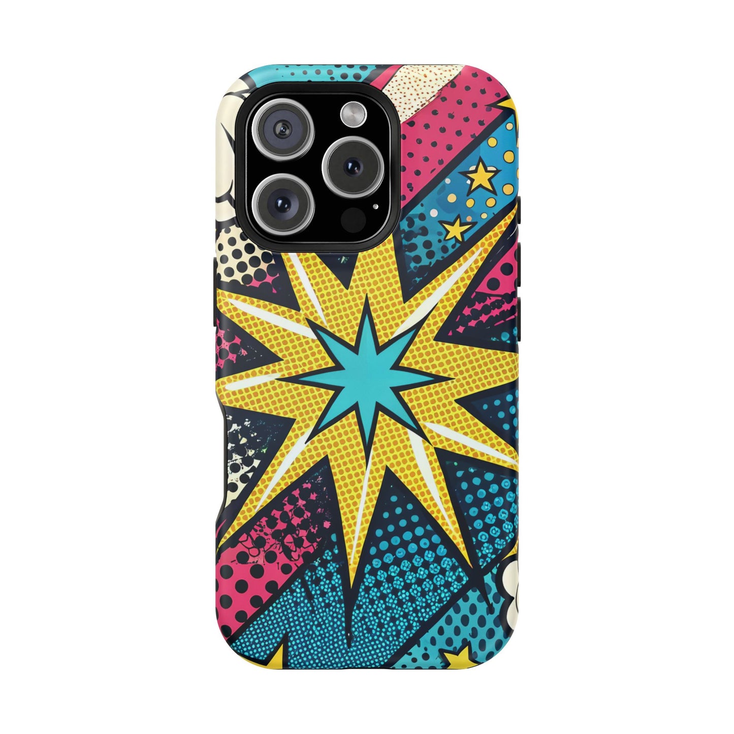 Pop Art Starburst Design iPhone Tough Case