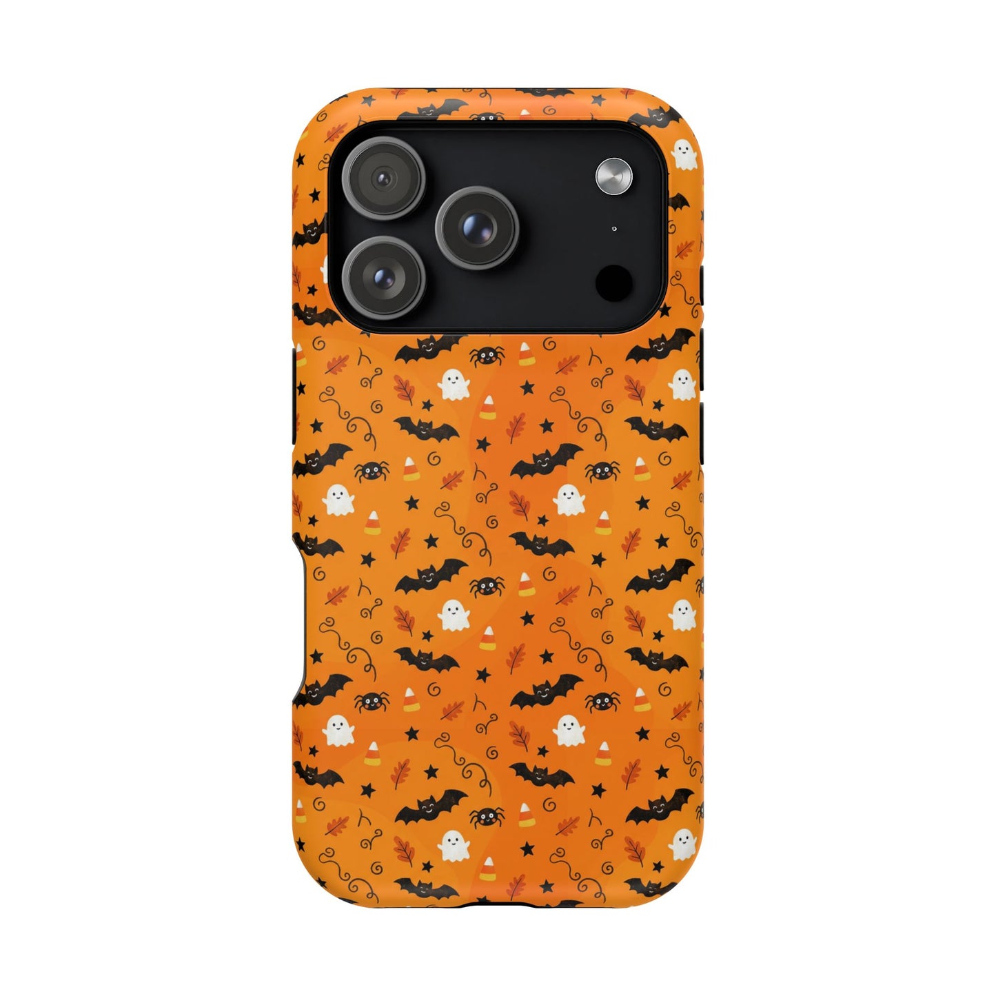 Boo-tiful Halloween Bat & Ghost iPhone Case