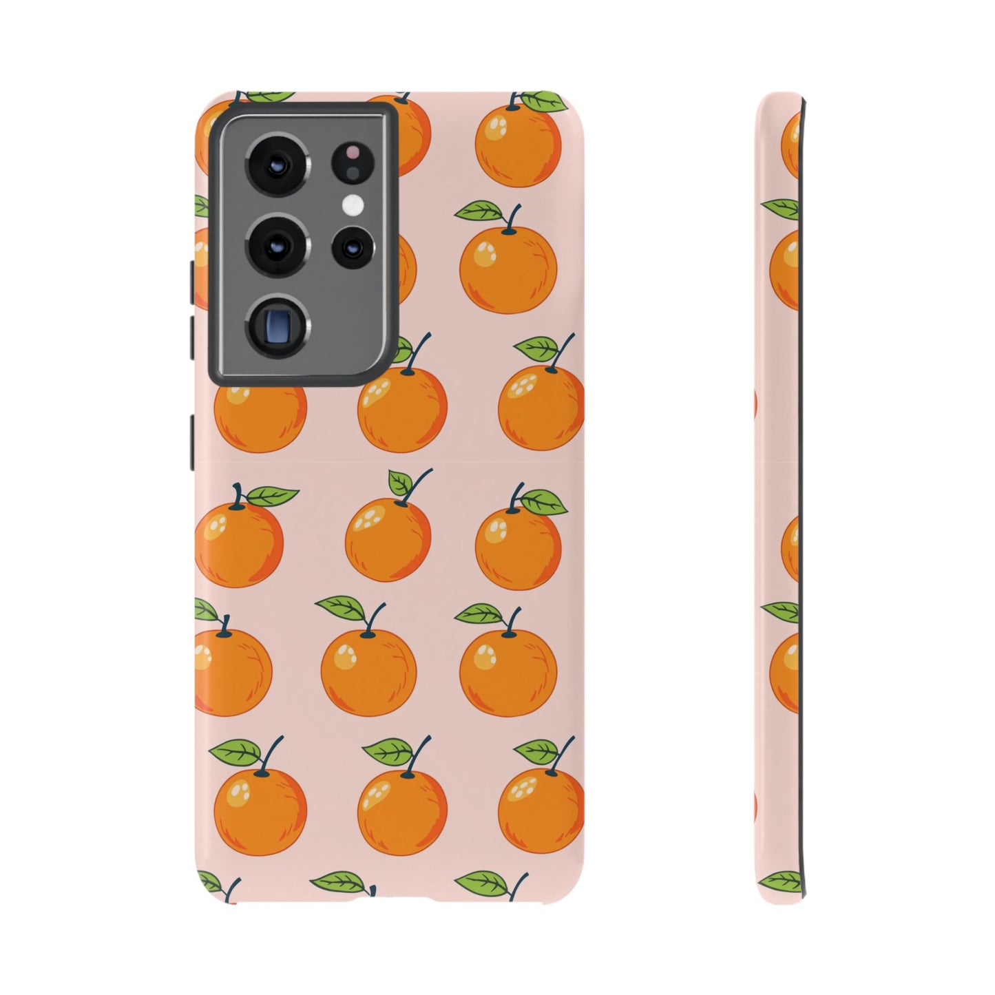 Orange Fruit Design Samsung Tough Phone Case