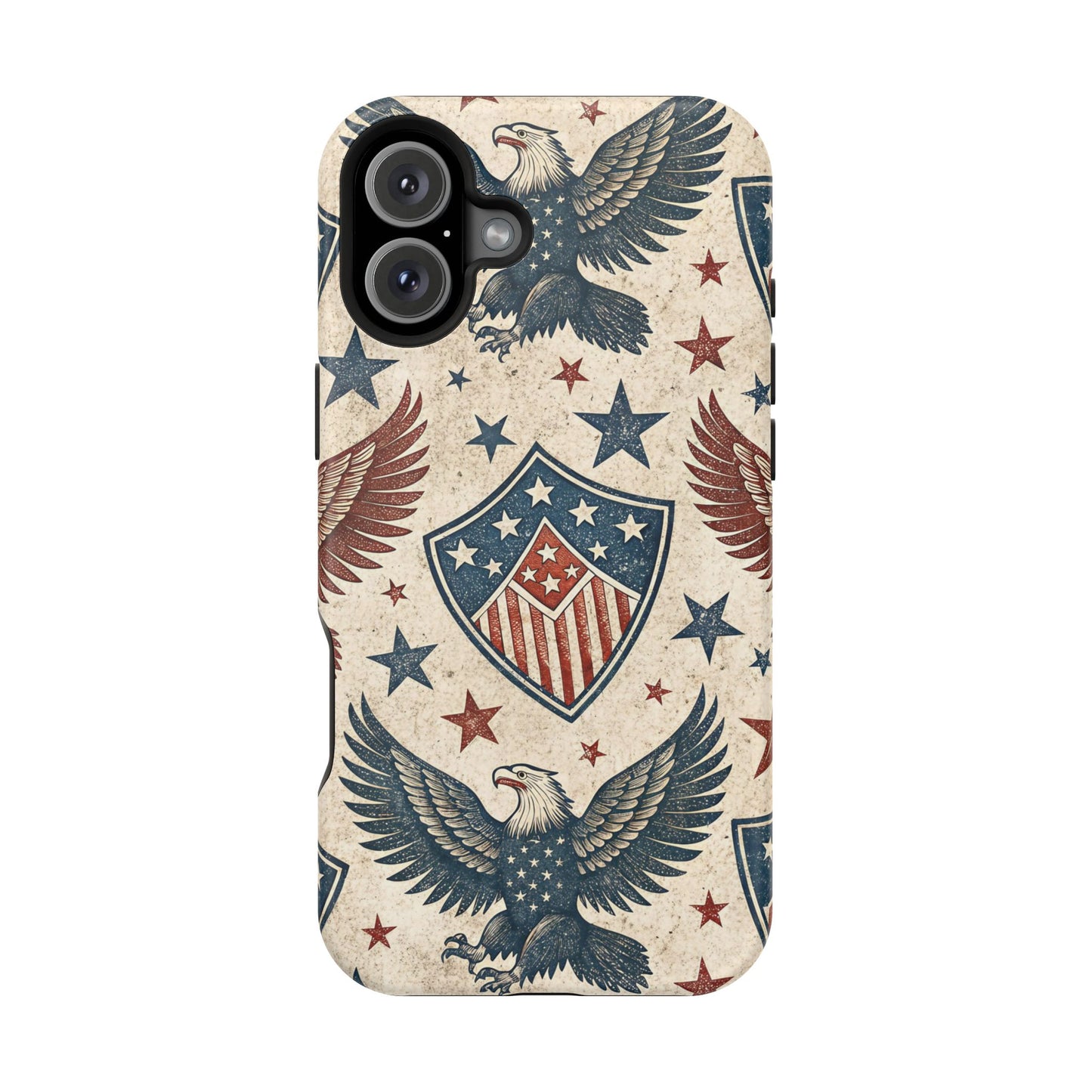 Vintage American Pride iPhone Tough Case