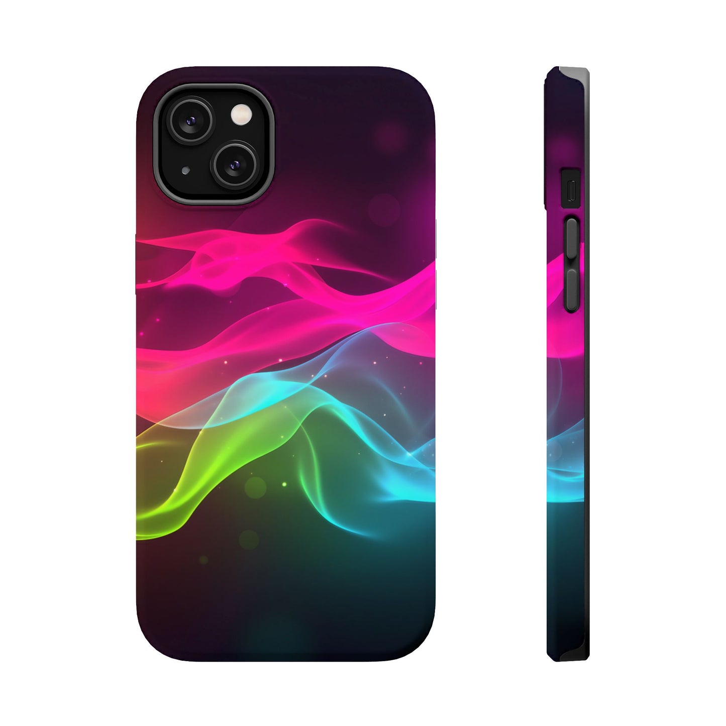 Ride the Rainbow Wave iPhone Tough Case