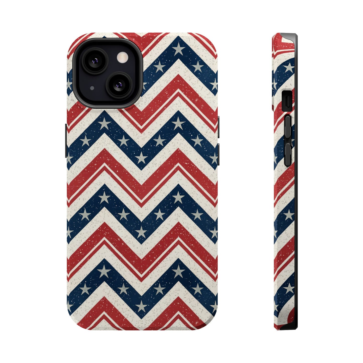 Vintage Patriotic Design iPhone Tough Case