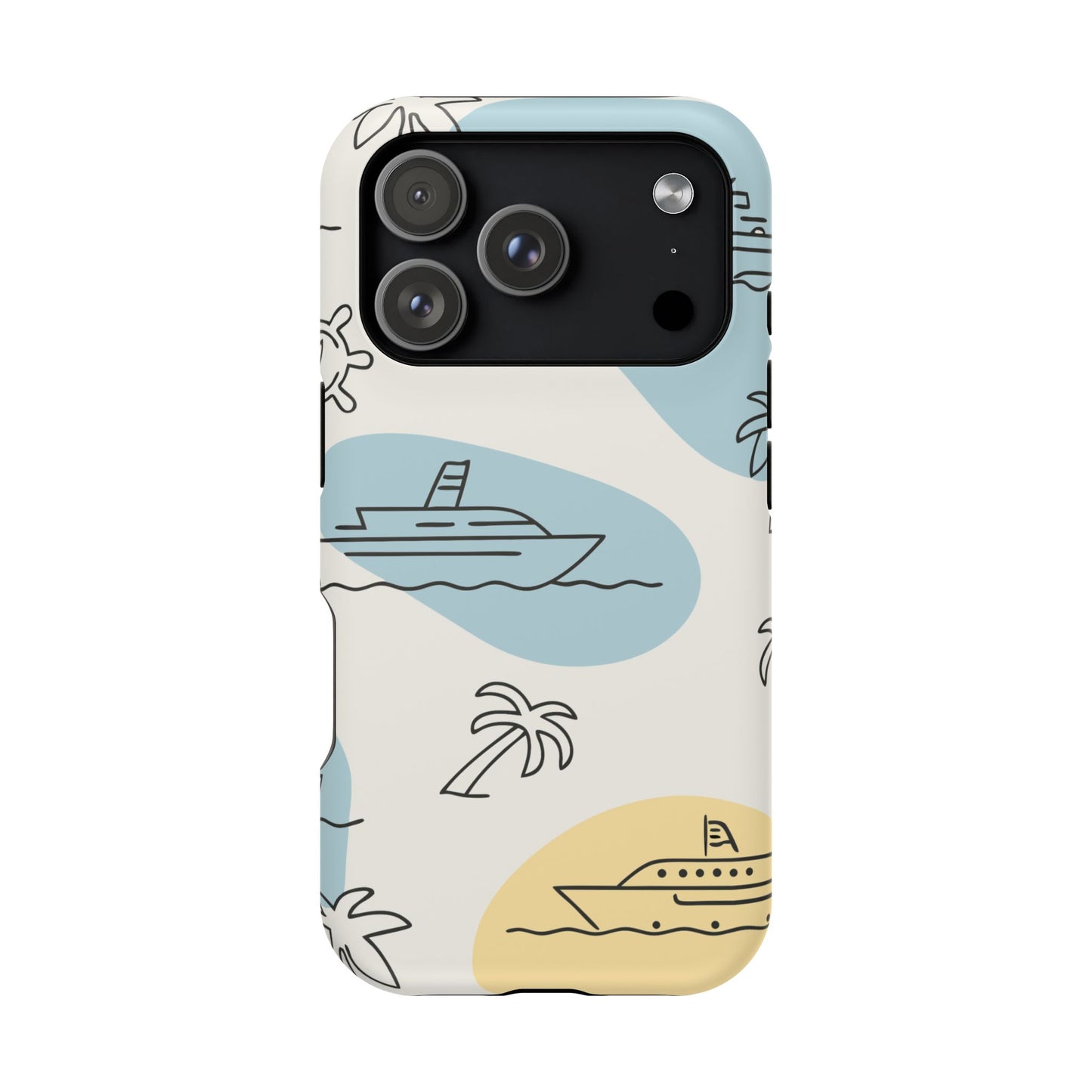 Retro Cruise Vacation iPhone Tough Case