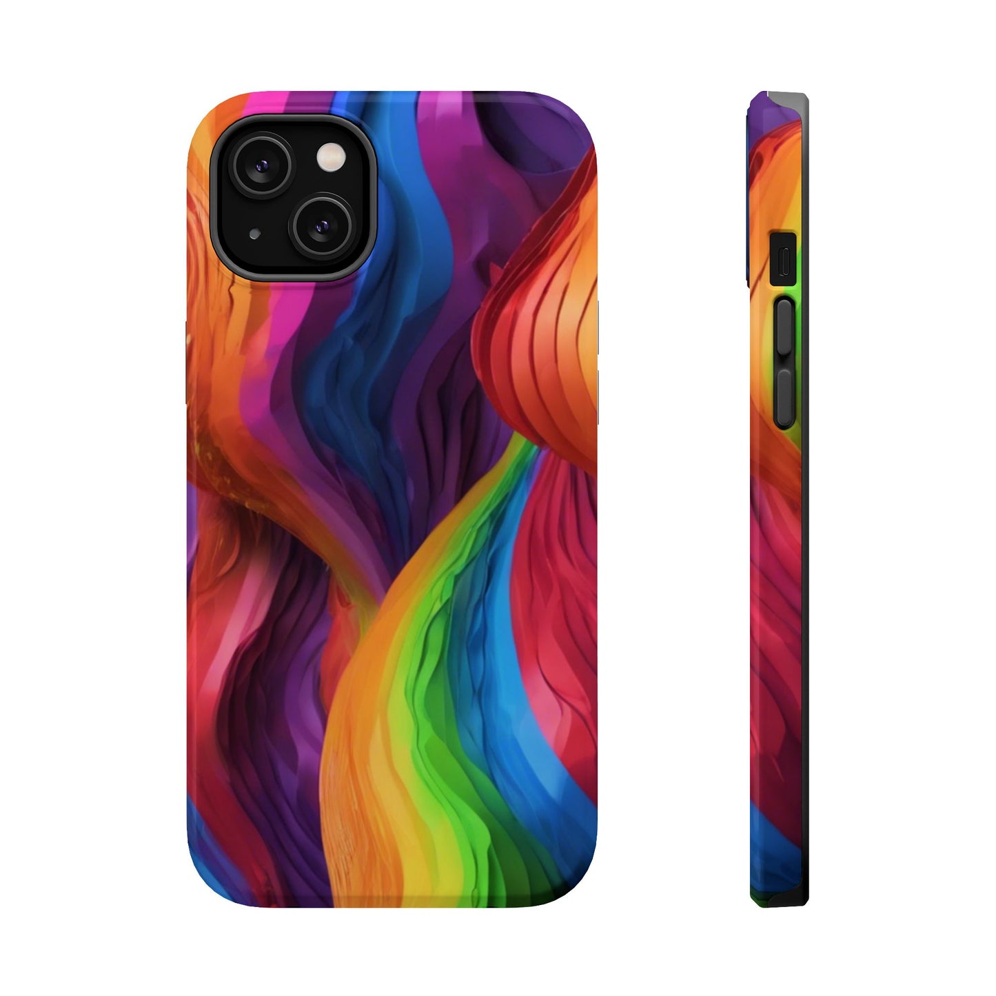 Rainbow Waterfall iPhone Tough Case