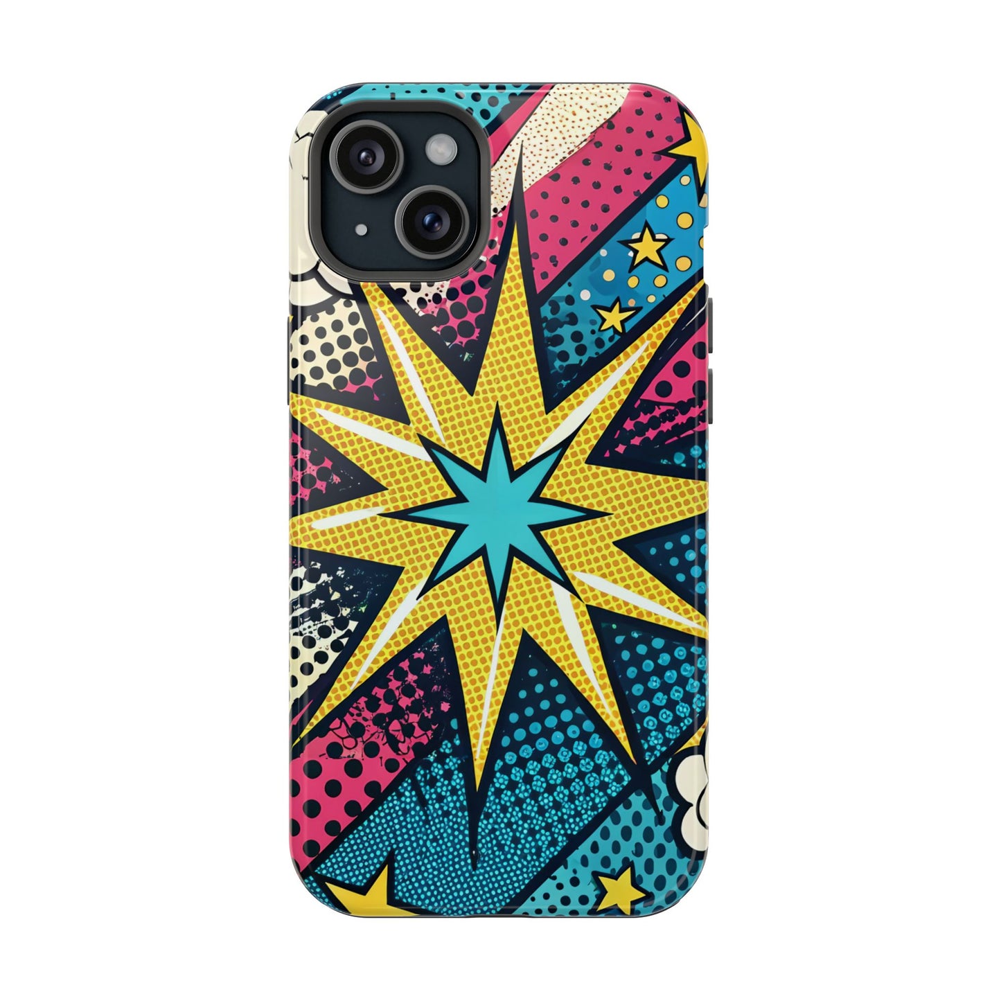 Pop Art Starburst Design iPhone Tough Case