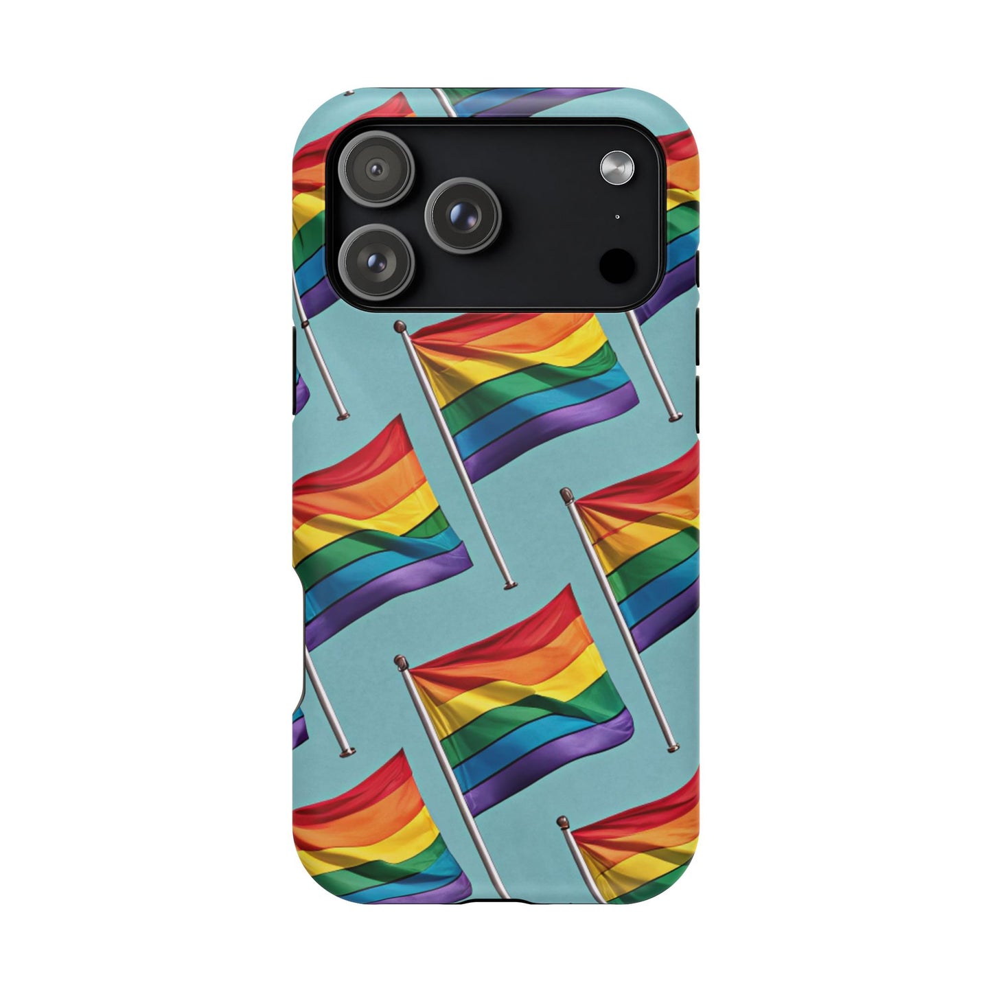 Celebrate Pride Flag iPhone Case