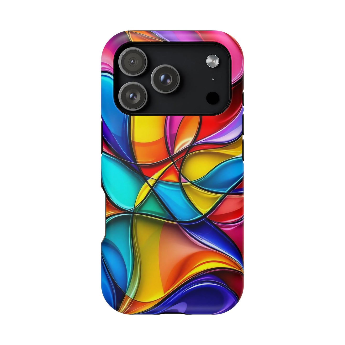 Rainbow Pride Art Design iPhone Tough Case