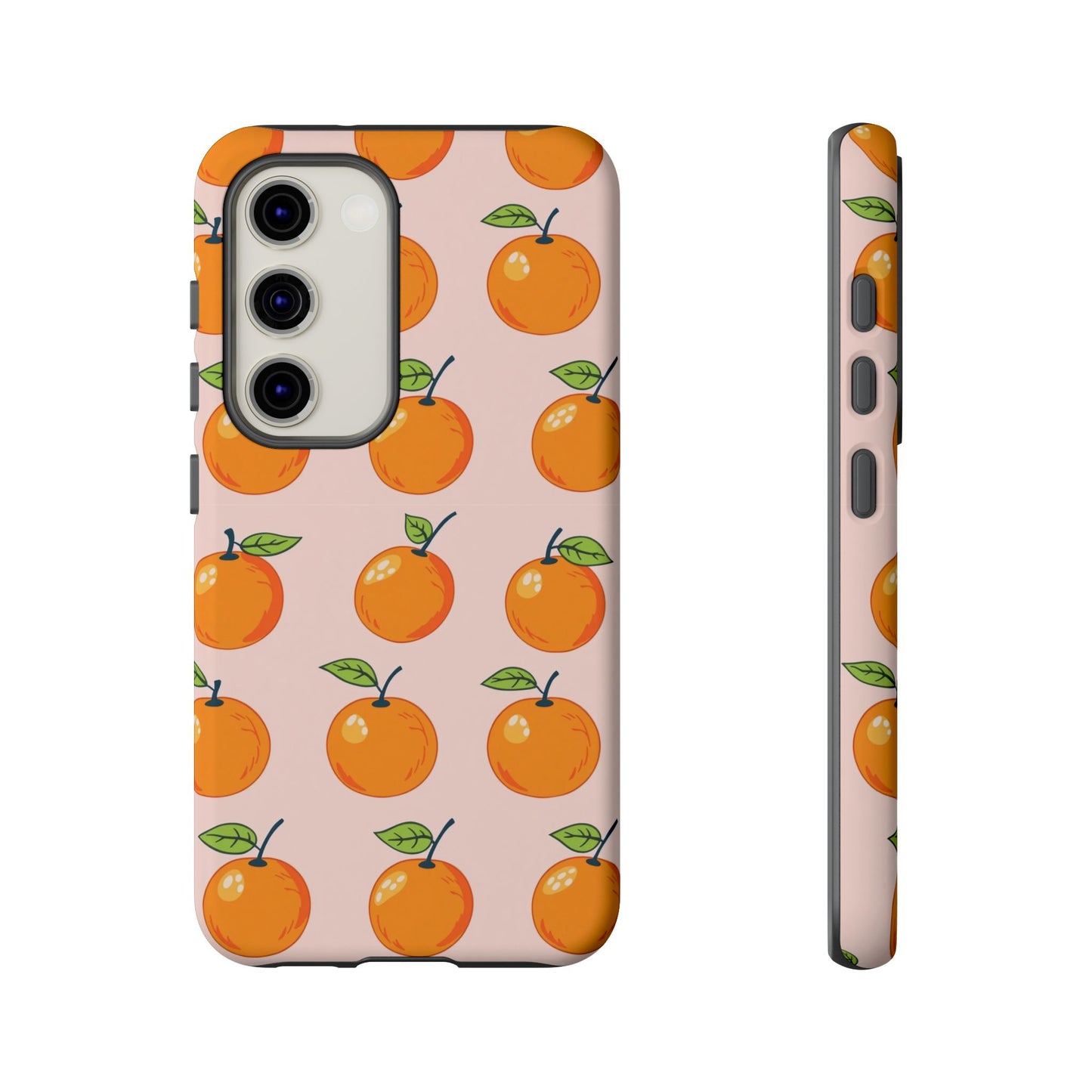 Orange Fruit Design Samsung Tough Phone Case