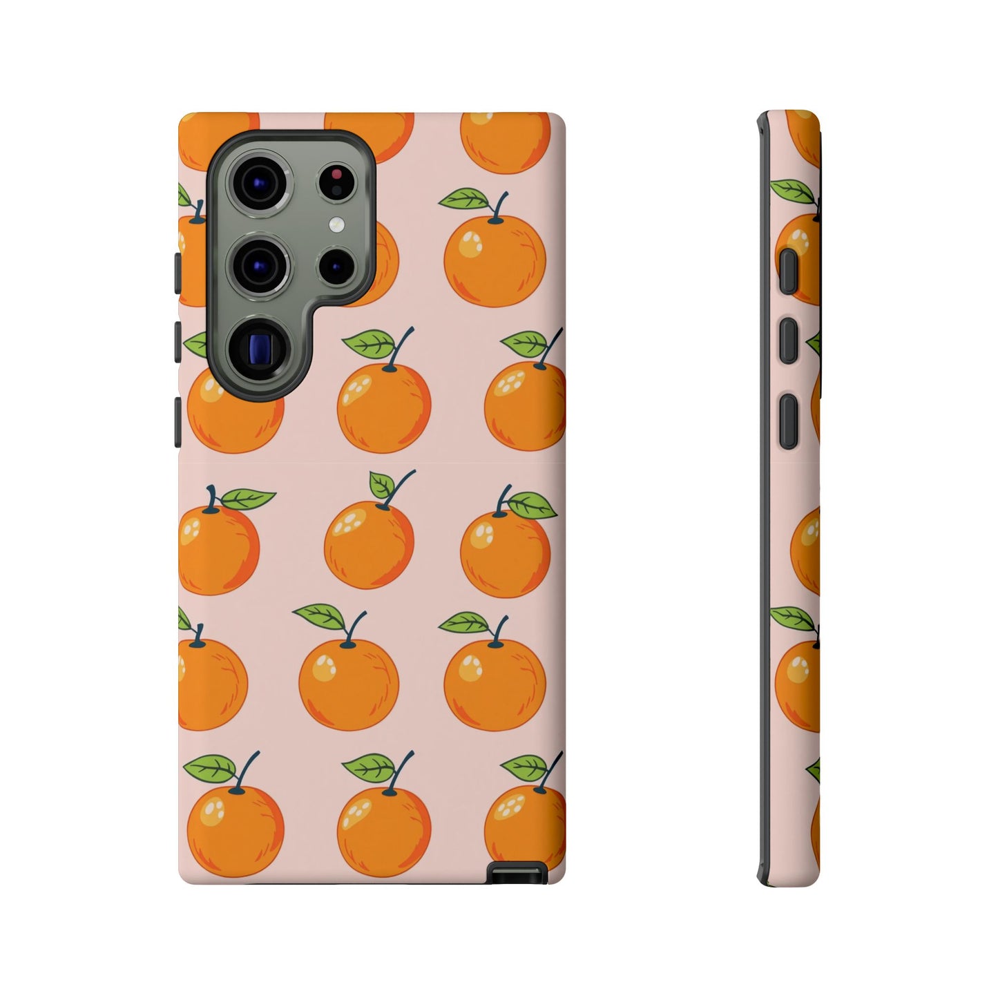 Orange Fruit Design Samsung Tough Phone Case