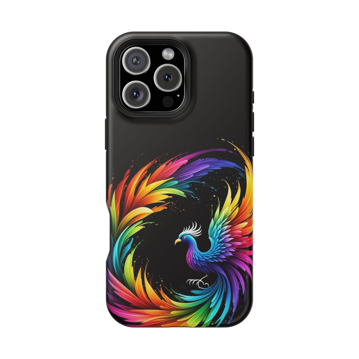 Rainbow Phoenix Design iPhone Tough Case