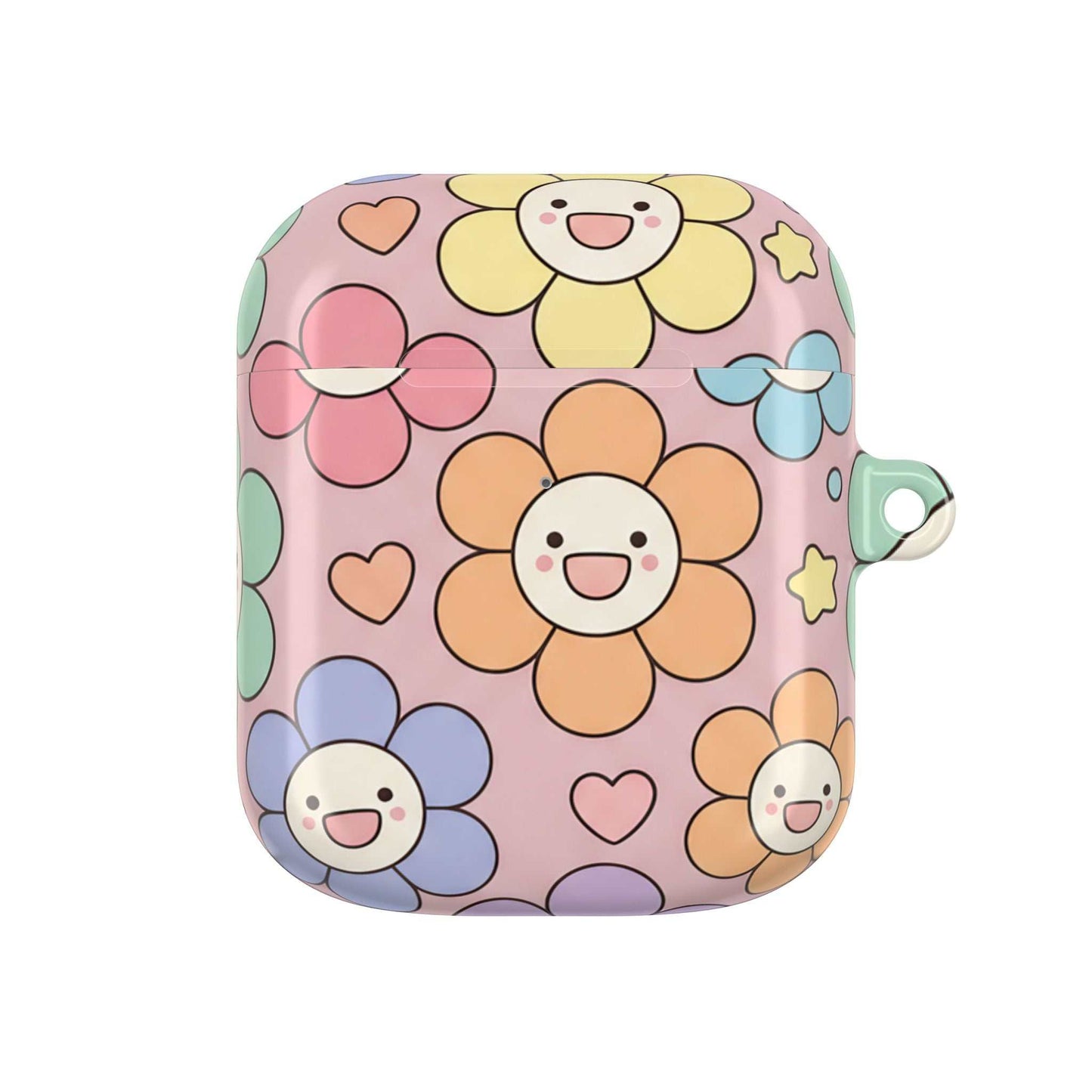 Happy Flower AirPod Case — Cute Floral Protective AirPod Cover